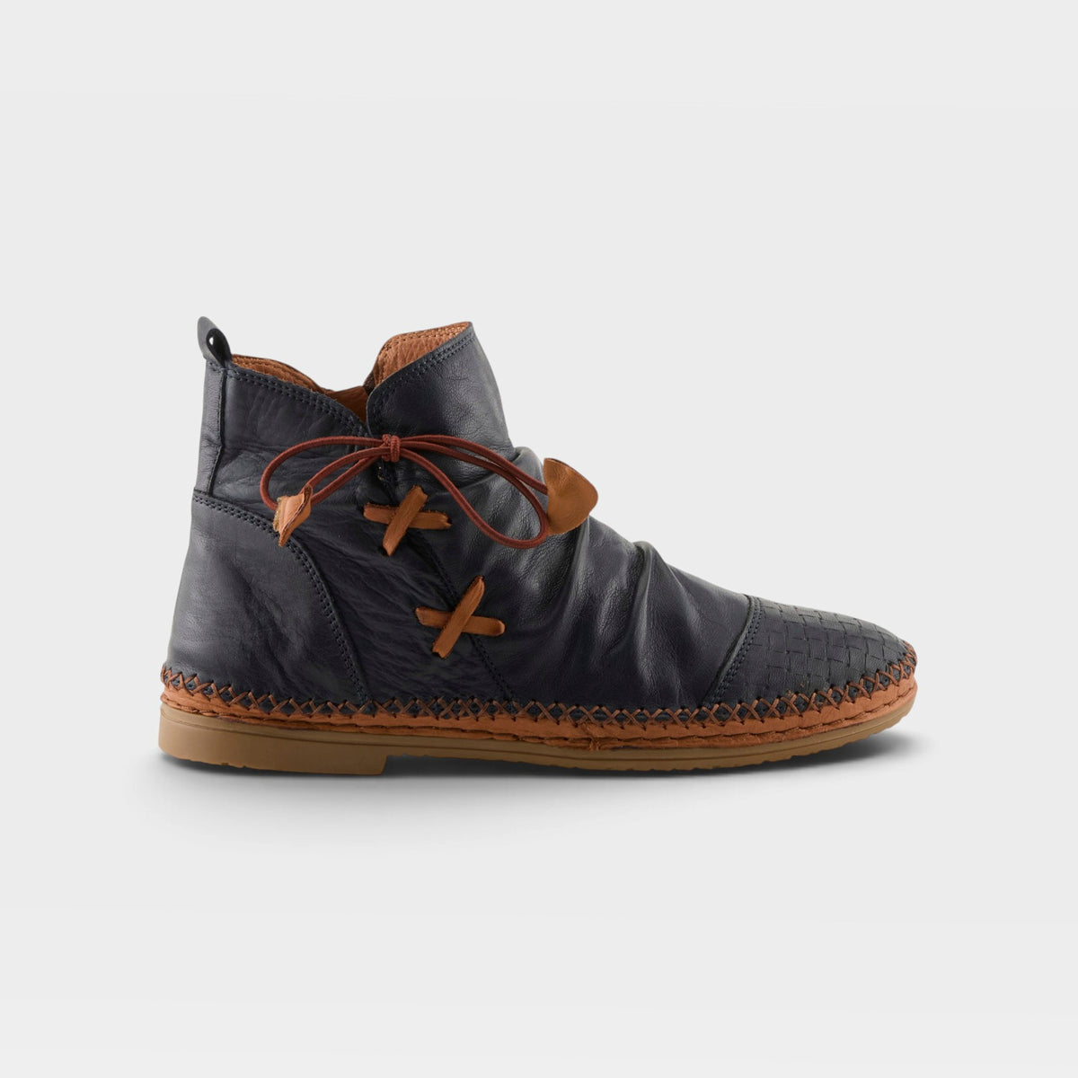 Spring Step Pomeroy Navy Boot