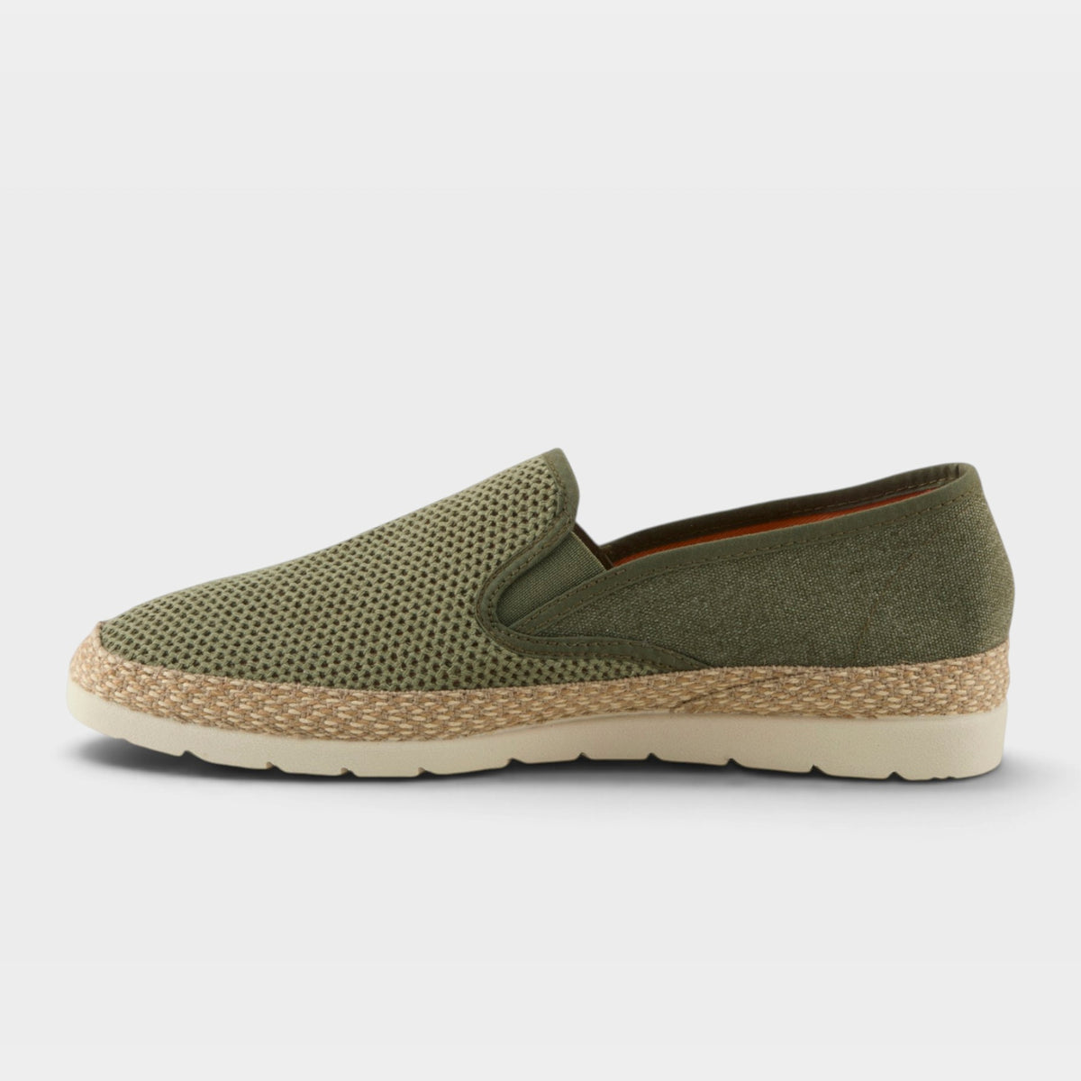 Spring Step Men Putman Sage Green Slip-On Shoe