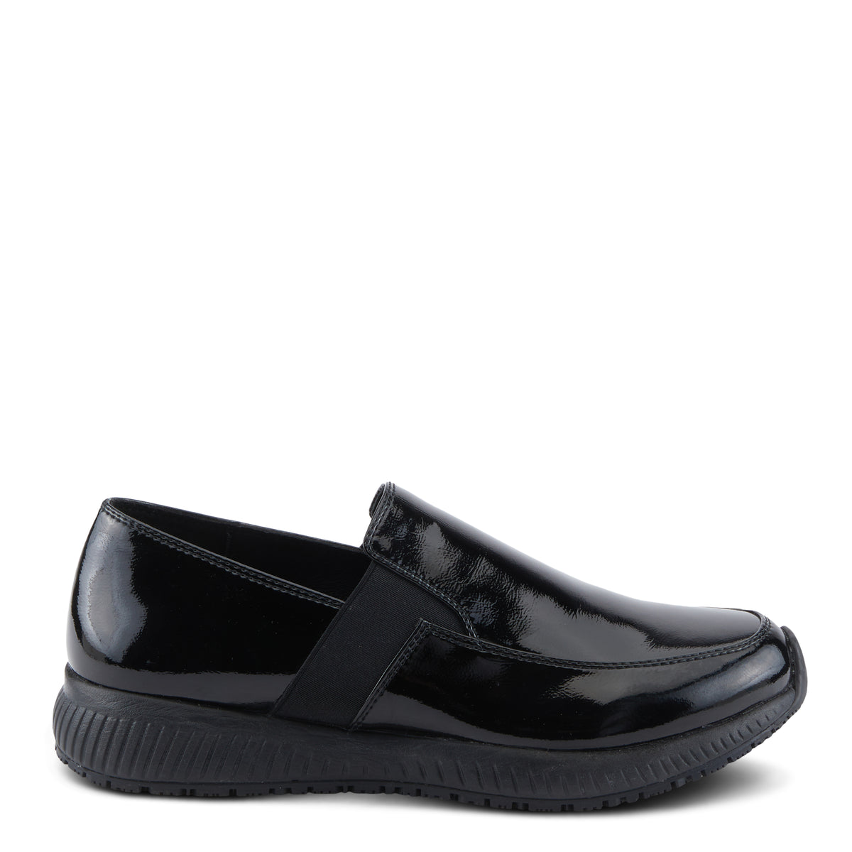 Spring Step Professional SPRING STEP PROFESSIONAL RAU SHOES work shoe in black patent with comfortable work design