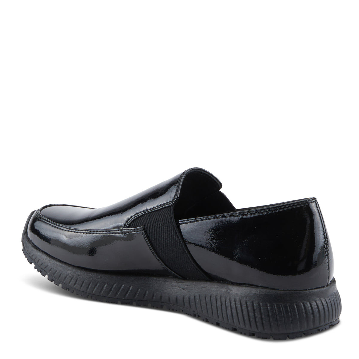 Spring Step Professional SPRING STEP PROFESSIONAL RAU SHOES work shoe in black patent with comfortable work design