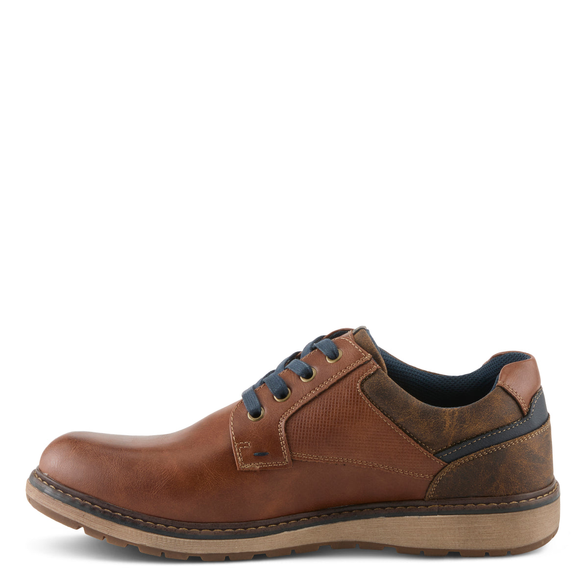 Spring Step SPRING STEP RELIFE MEN RAYMOND LACE-UP SHOES shoe in cognac with comfortable everyday design