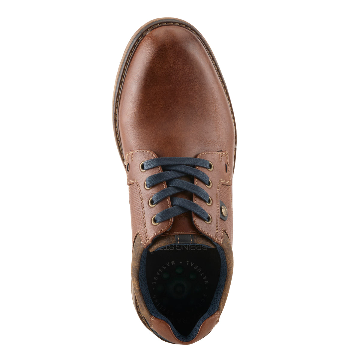Spring Step SPRING STEP RELIFE MEN RAYMOND LACE-UP SHOES shoe in cognac with comfortable everyday design