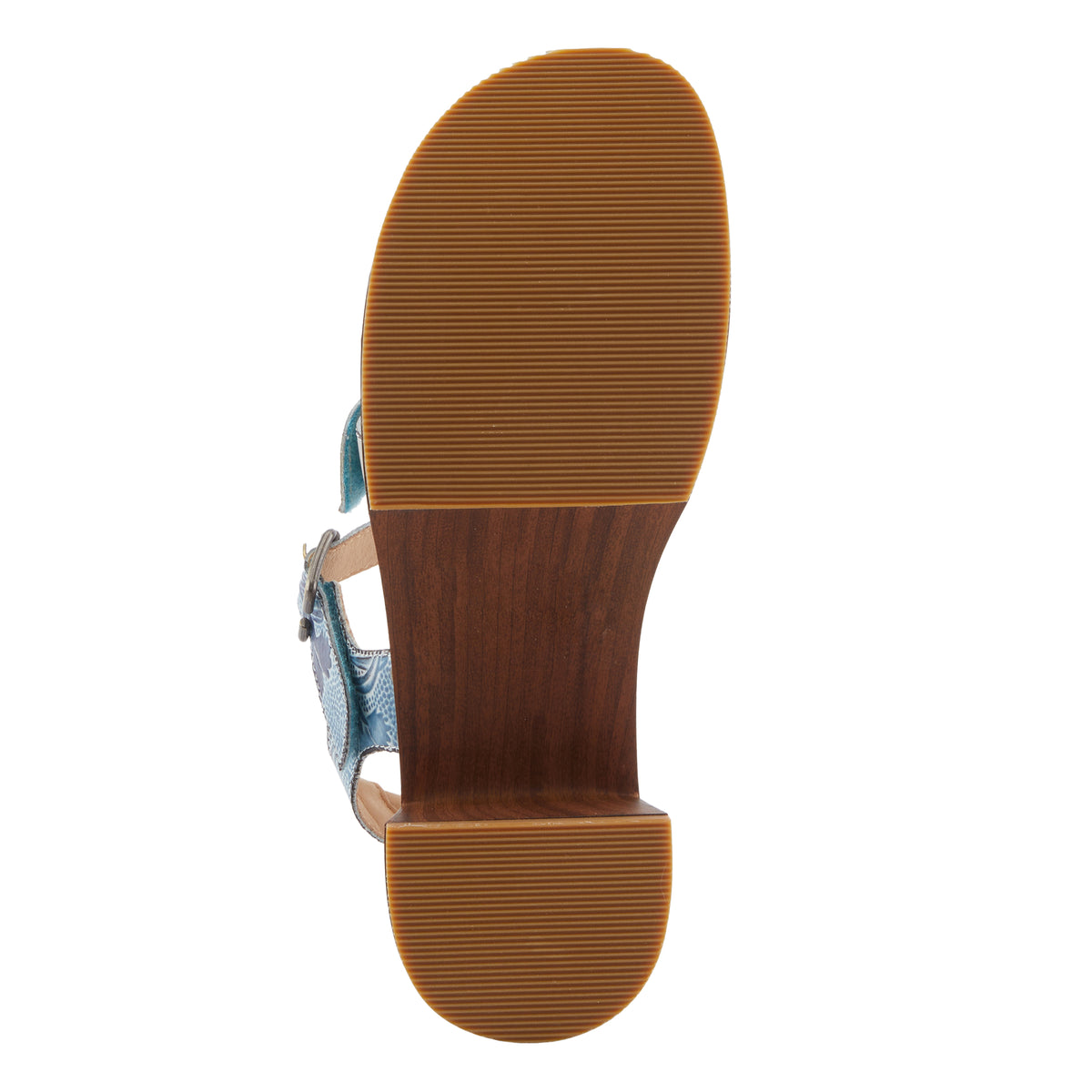 L'Artiste L'ARTISTE RETROPEL SANDALS sandal in light grey multi with handcrafted leather design