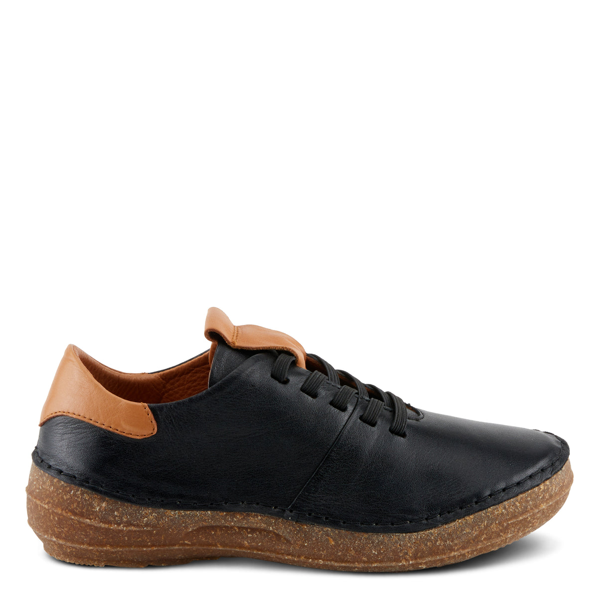 Spring Step SPRING STEP ROCHELLIE SLIP-ON SHOE shoe in black with comfortable everyday design