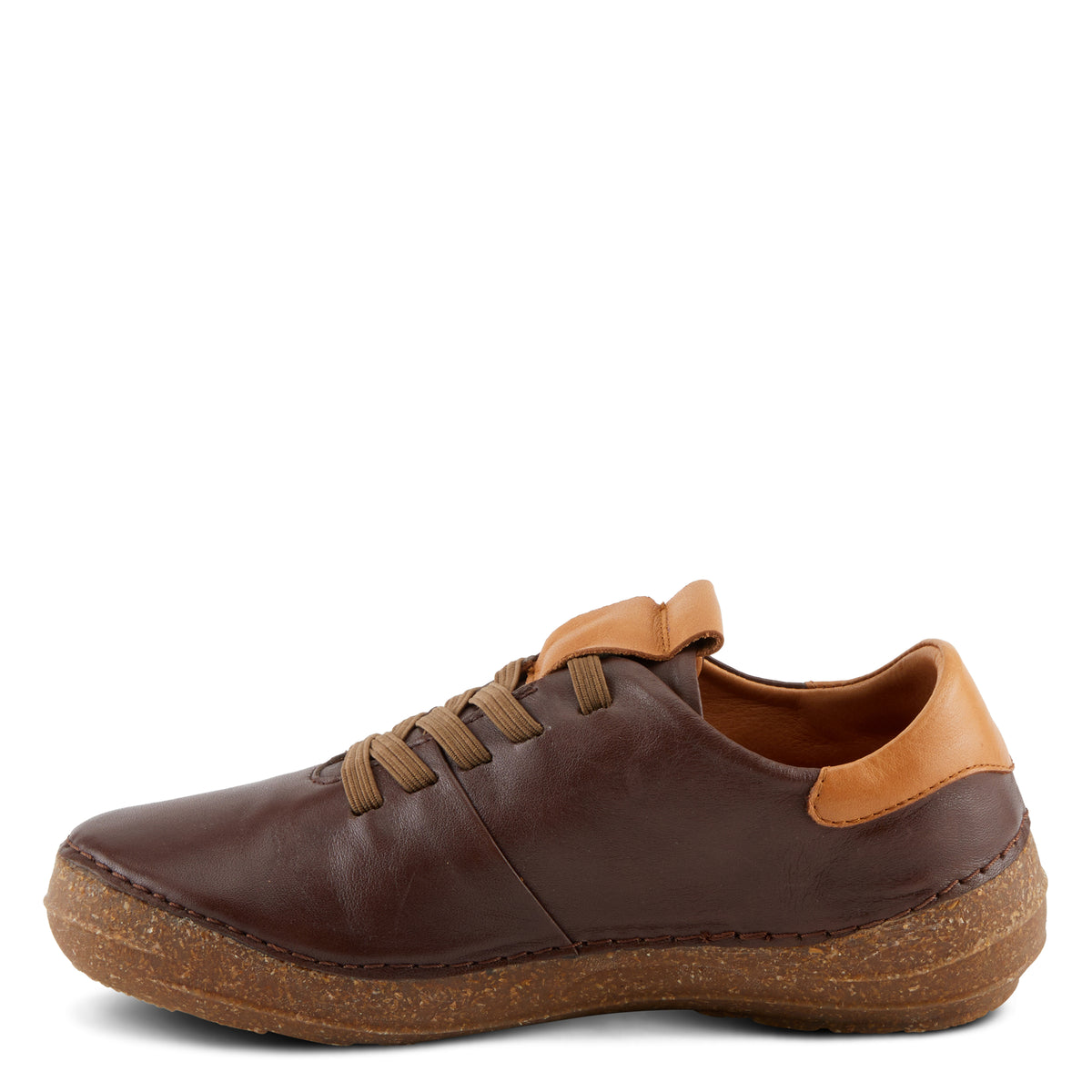 Spring Step SPRING STEP ROCHELLIE SLIP-ON SHOE shoe in brown with comfortable everyday design
