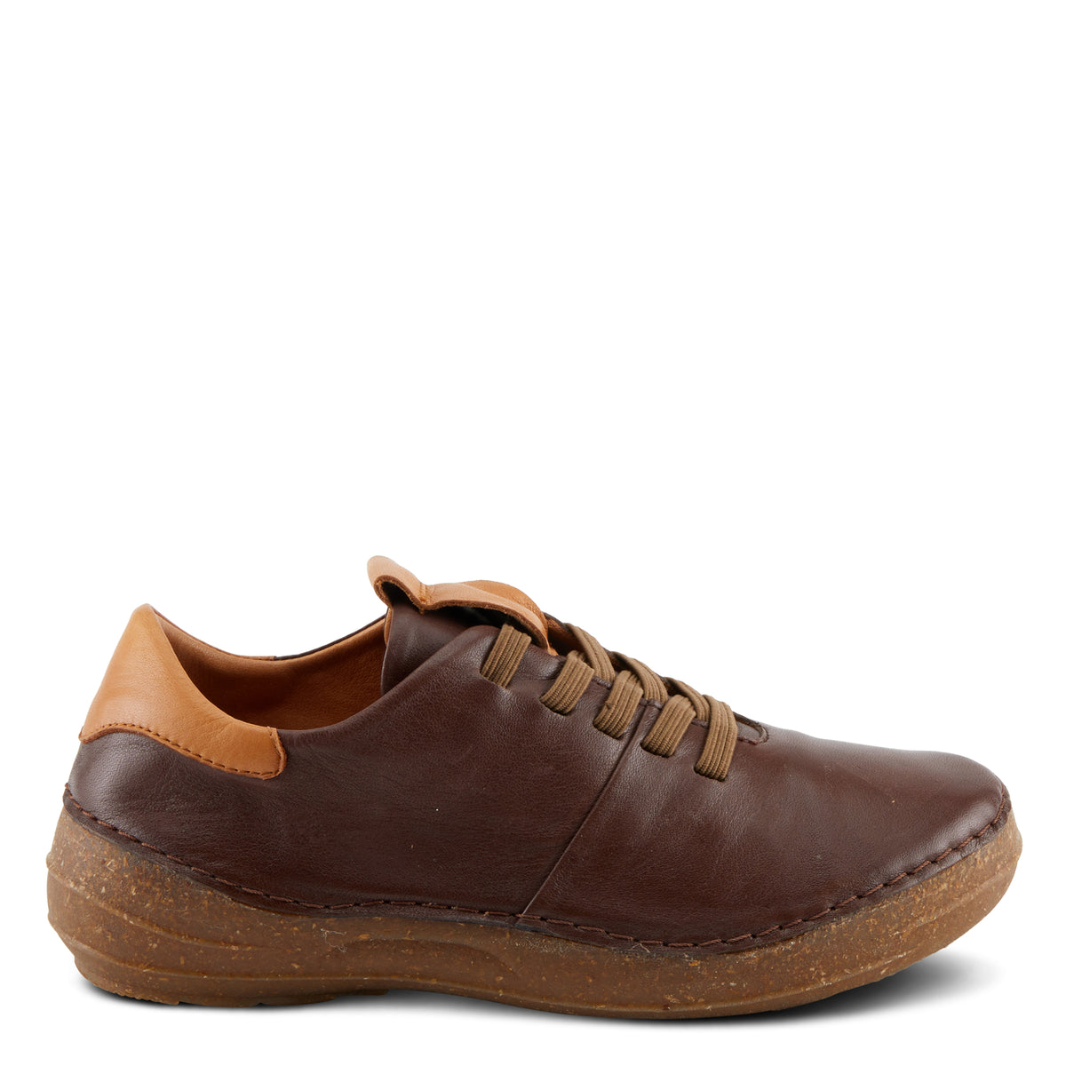 Spring Step SPRING STEP ROCHELLIE SLIP-ON SHOE shoe in brown with comfortable everyday design