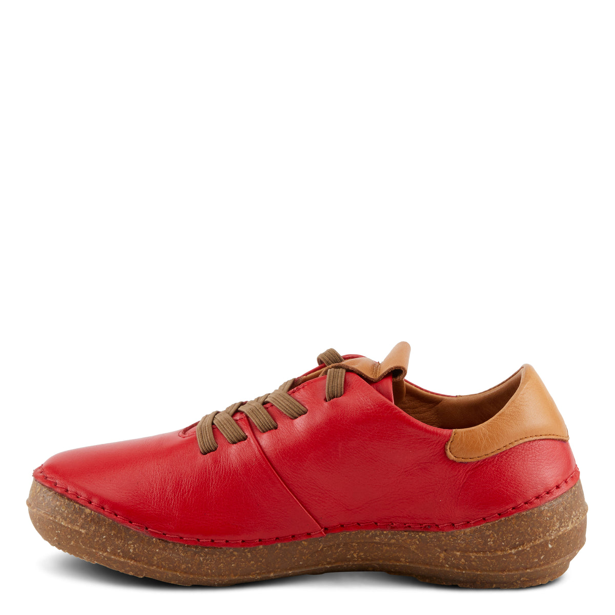 Spring Step SPRING STEP ROCHELLIE SLIP-ON SHOE shoe in red with comfortable everyday design