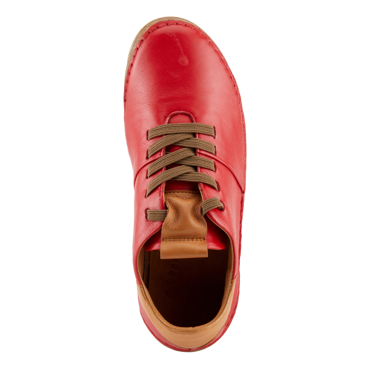 Spring Step SPRING STEP ROCHELLIE SLIP-ON SHOE shoe in red with comfortable everyday design