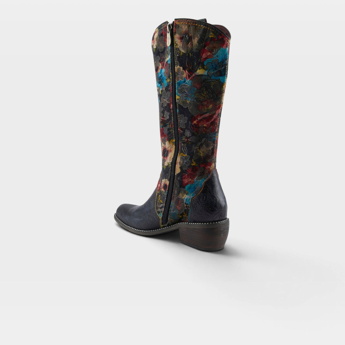 L'Artiste Rodeoqueen-Viv boots in Black Multi, alternate angle view