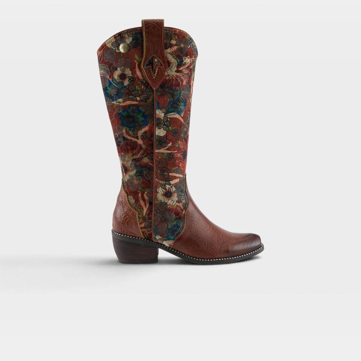 L'Artiste Rodeoqueen-Viv boots in Brown Multi, hero view