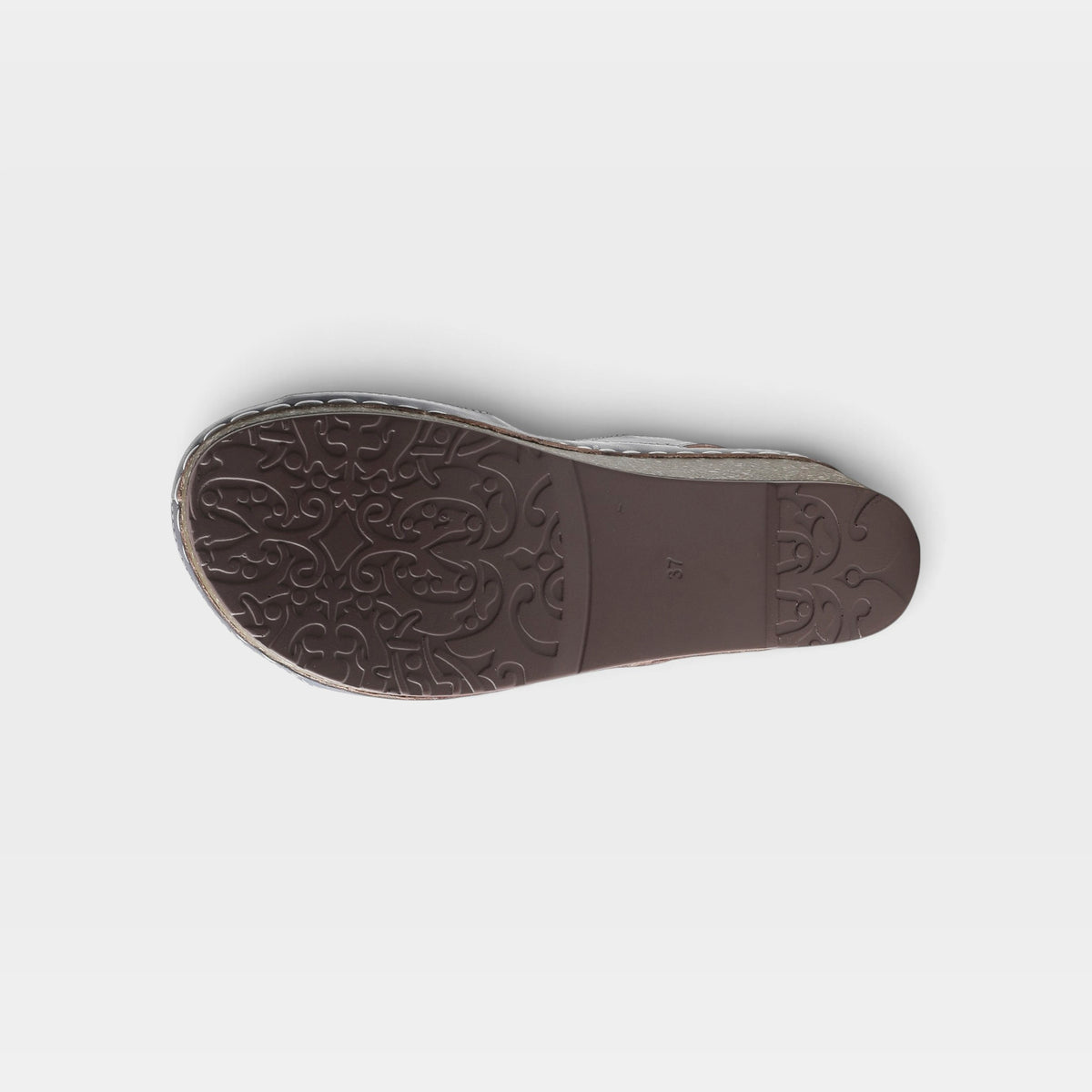 L'Artiste Roshni sandals in Blue Multi, outsole view