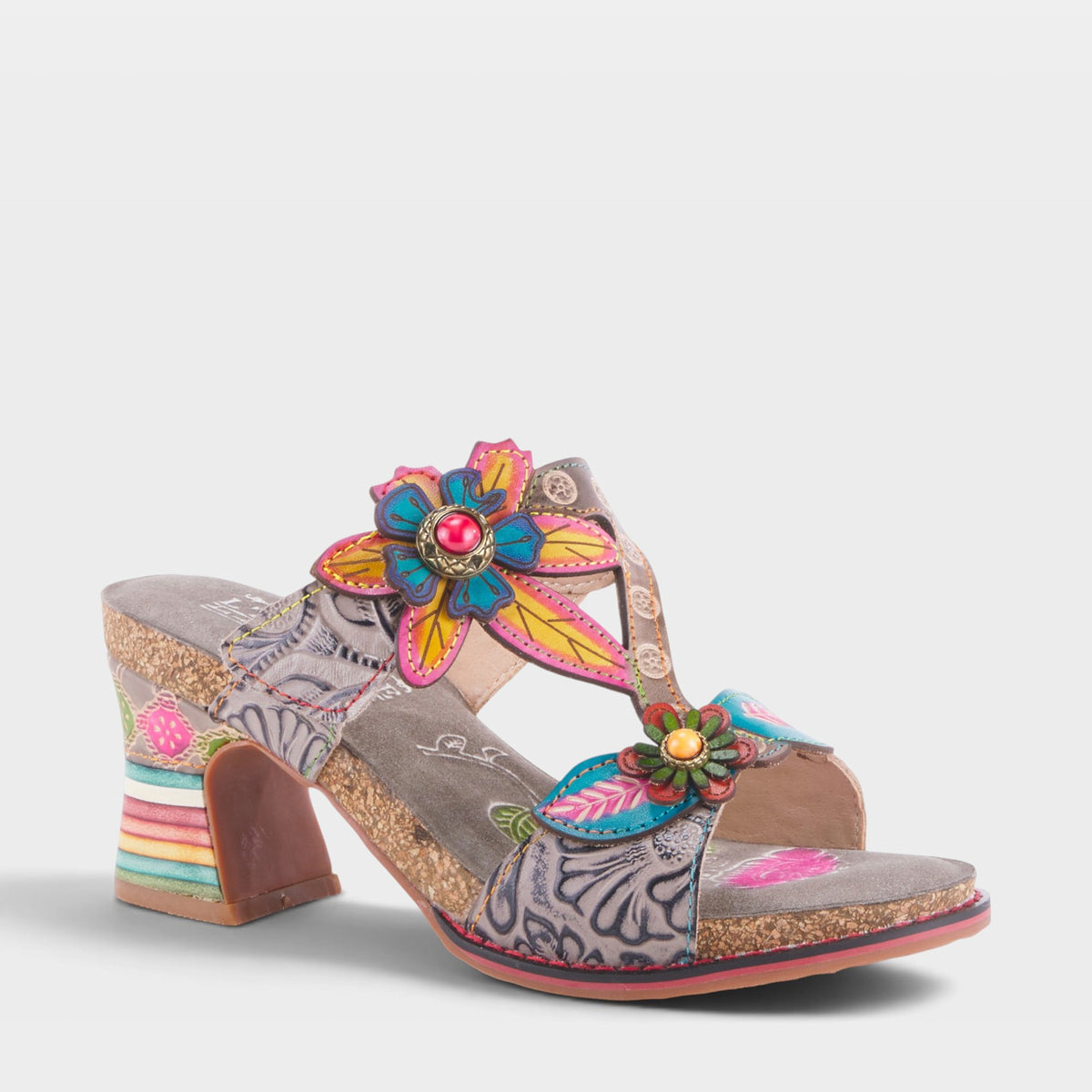 L'ARTISTE ROSSIE HEELED SANDALS-1