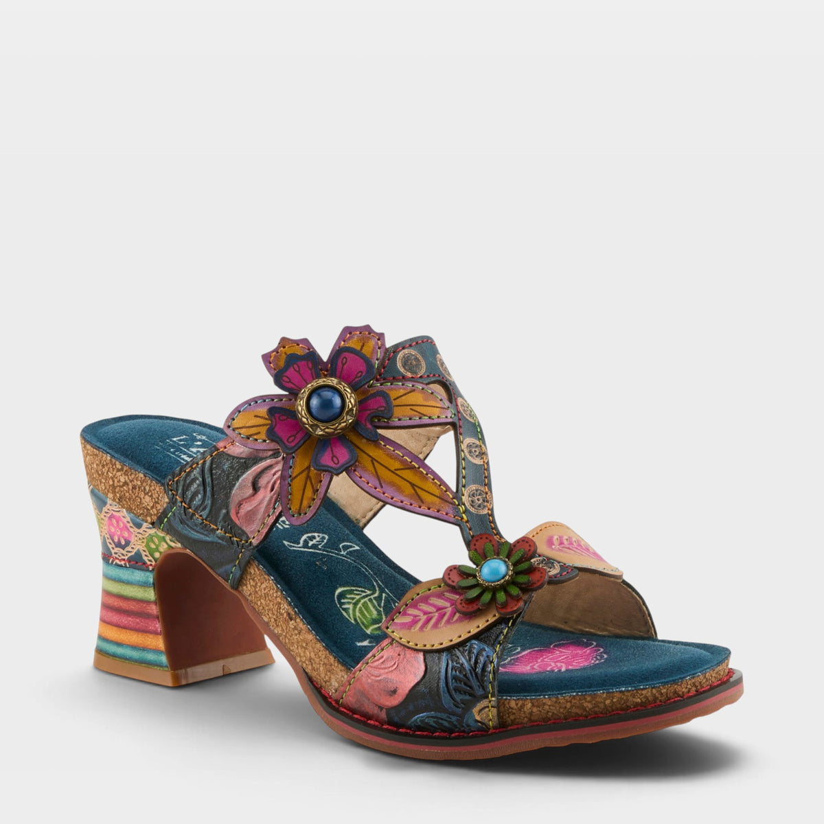 L'ARTISTE ROSSIE HEELED SANDALS-7