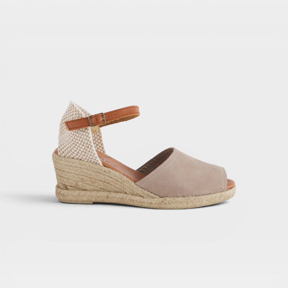 Azura Royalee Beige Suede Sandal