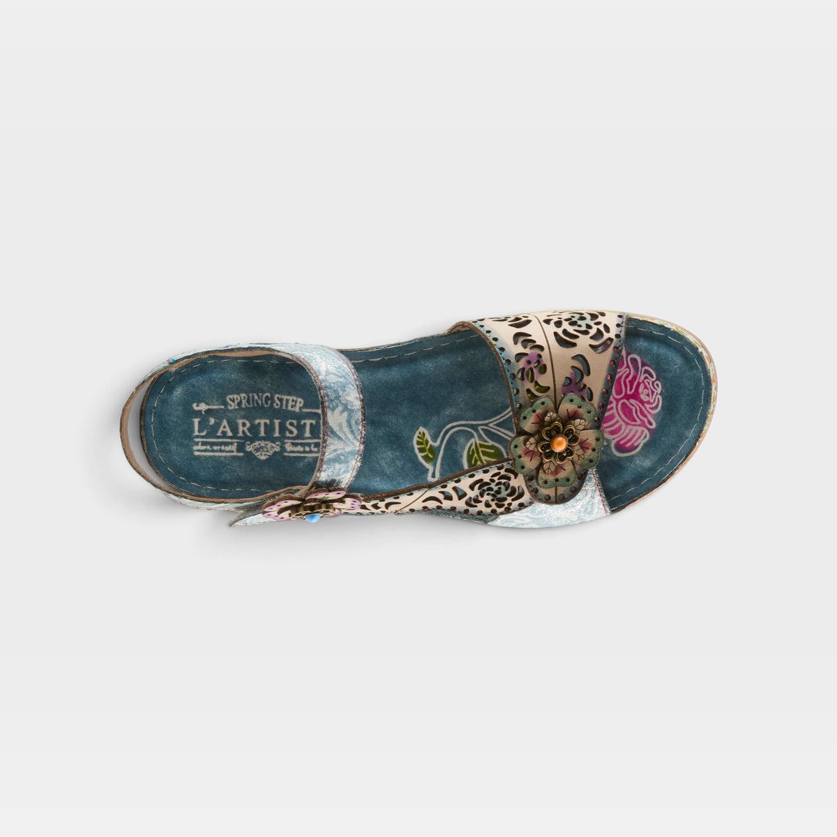 L'ARTISTE SCRIPT SANDALS-17