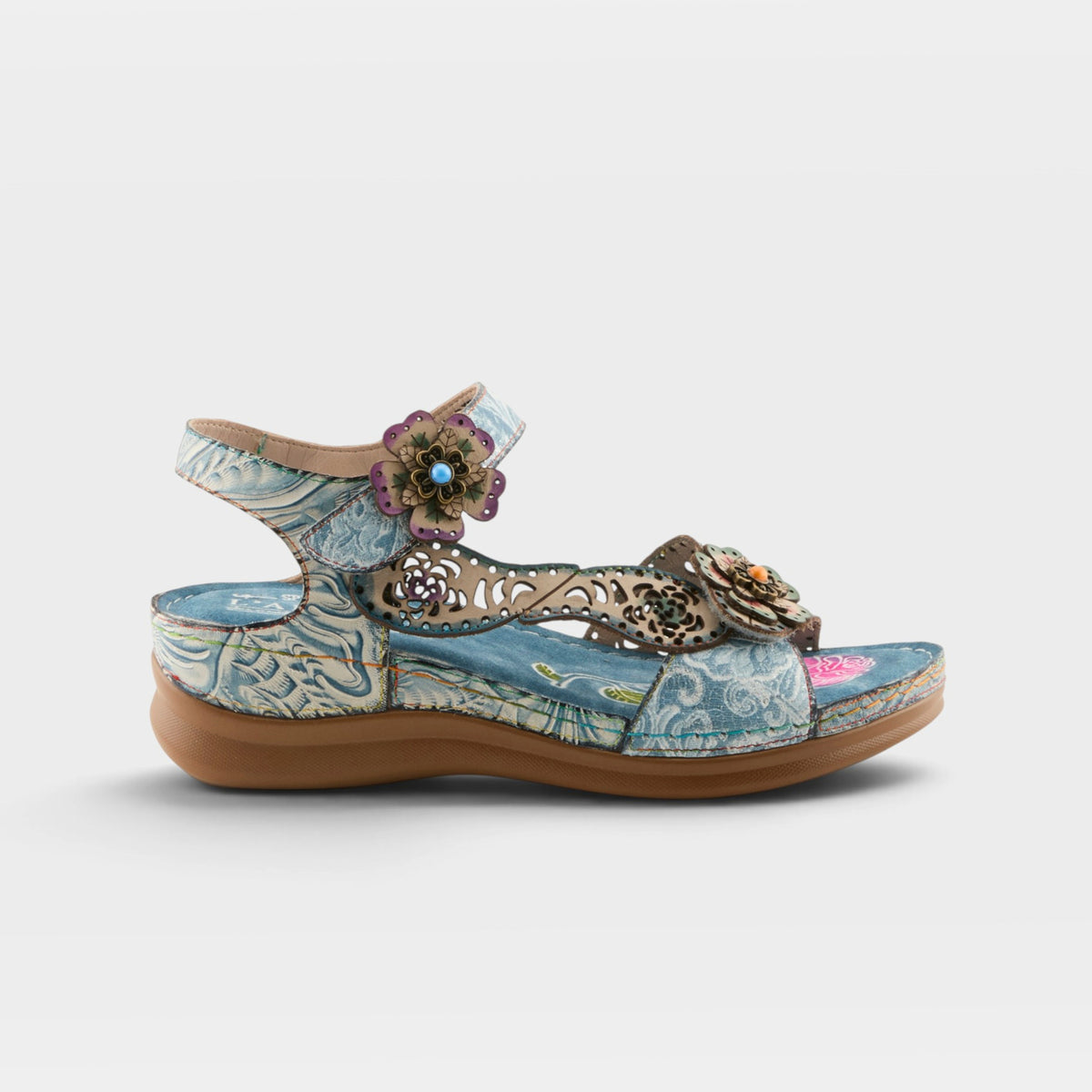 L'ARTISTE SCRIPT SANDALS-16