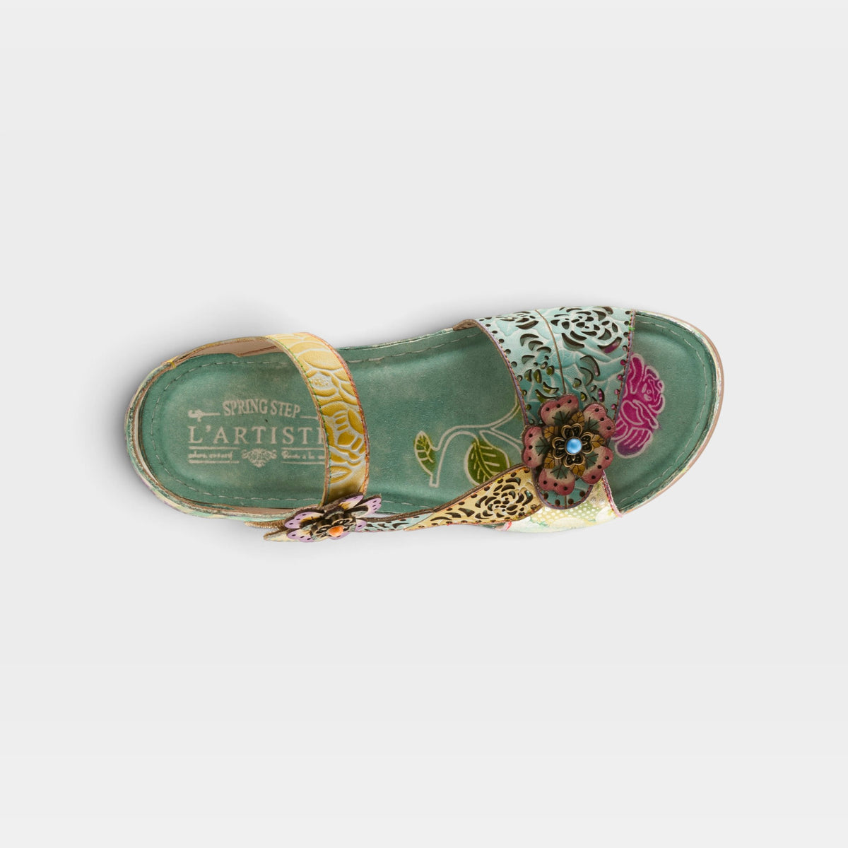 L'ARTISTE SCRIPT SANDALS-9