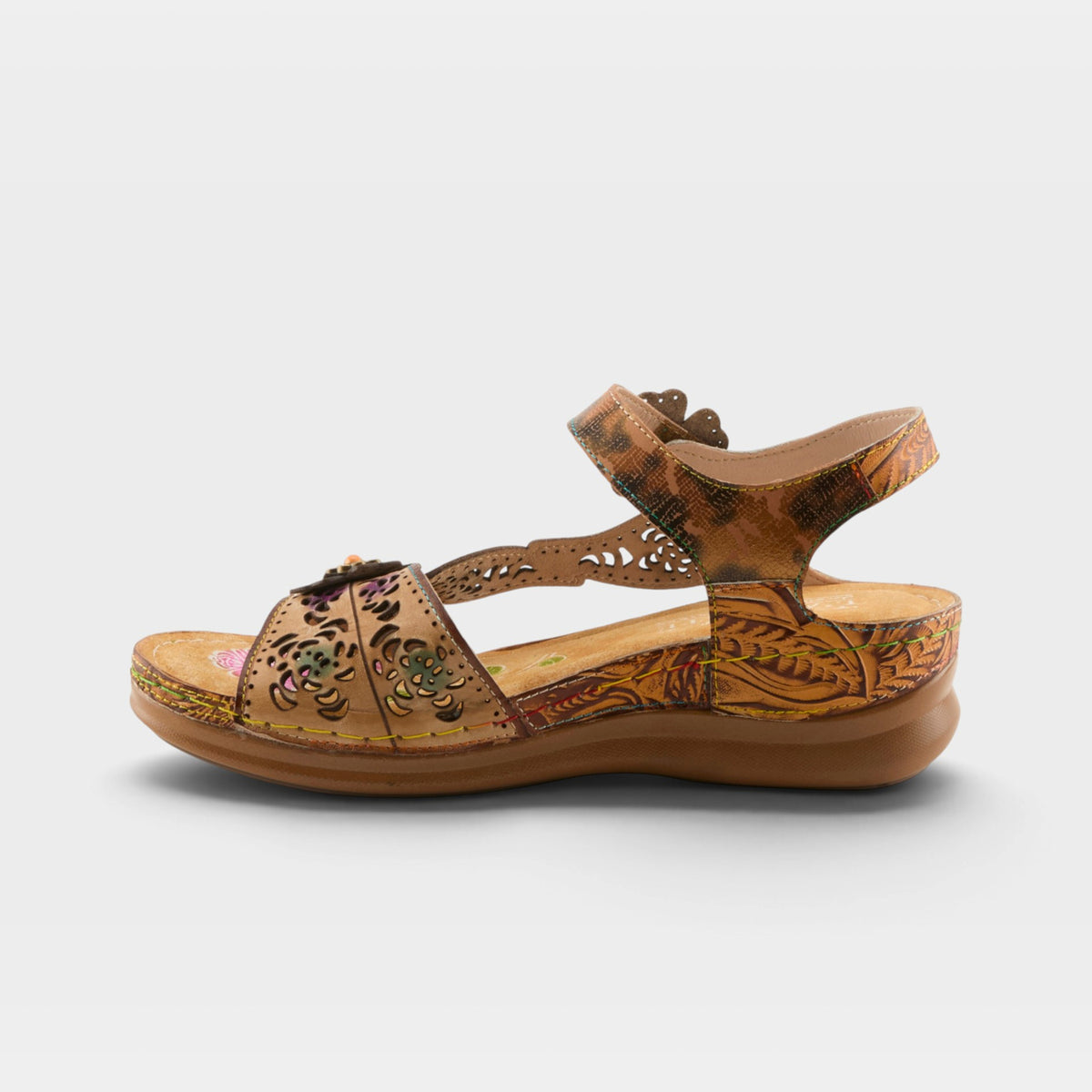 L'ARTISTE SCRIPT SANDALS-6