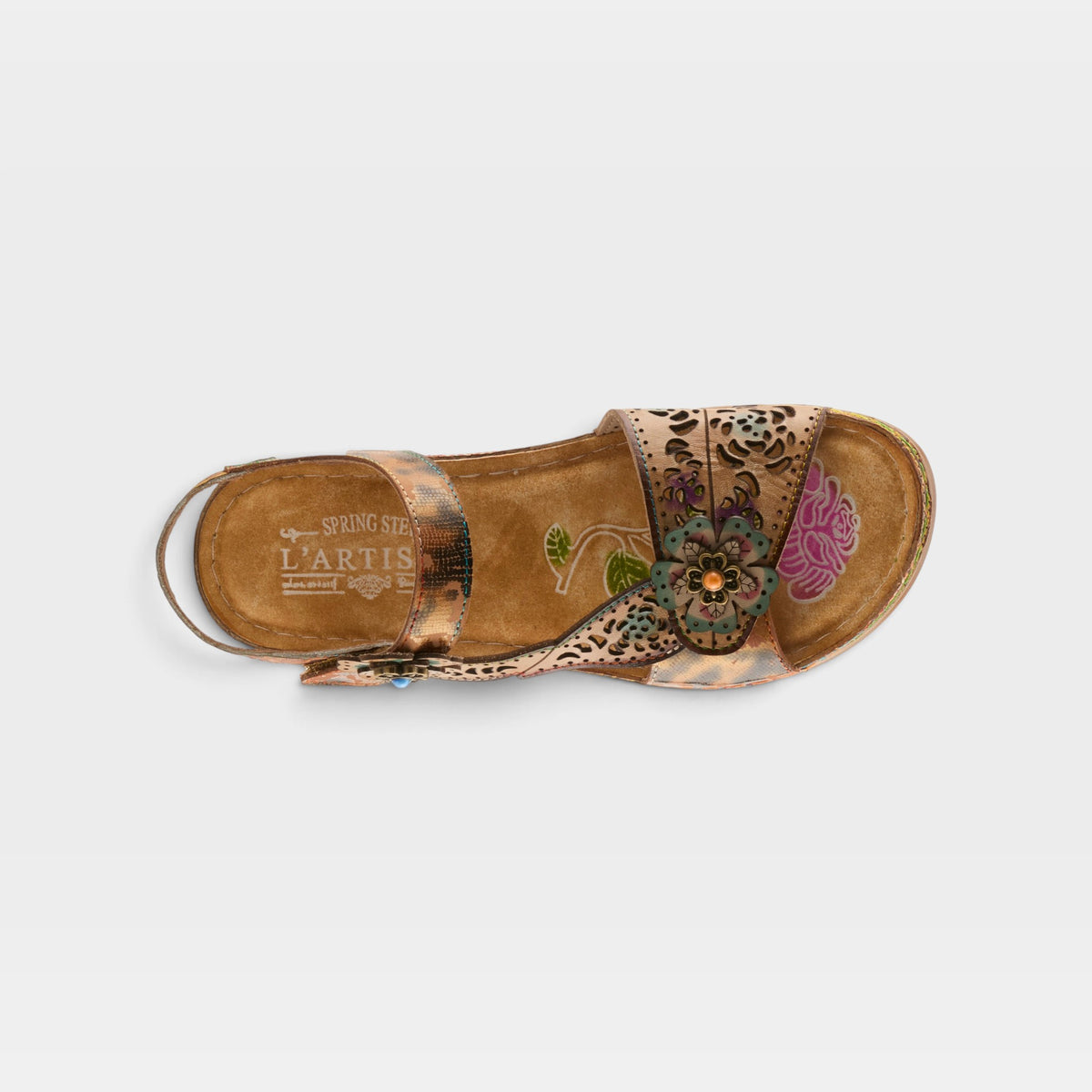 L'ARTISTE SCRIPT SANDALS-13