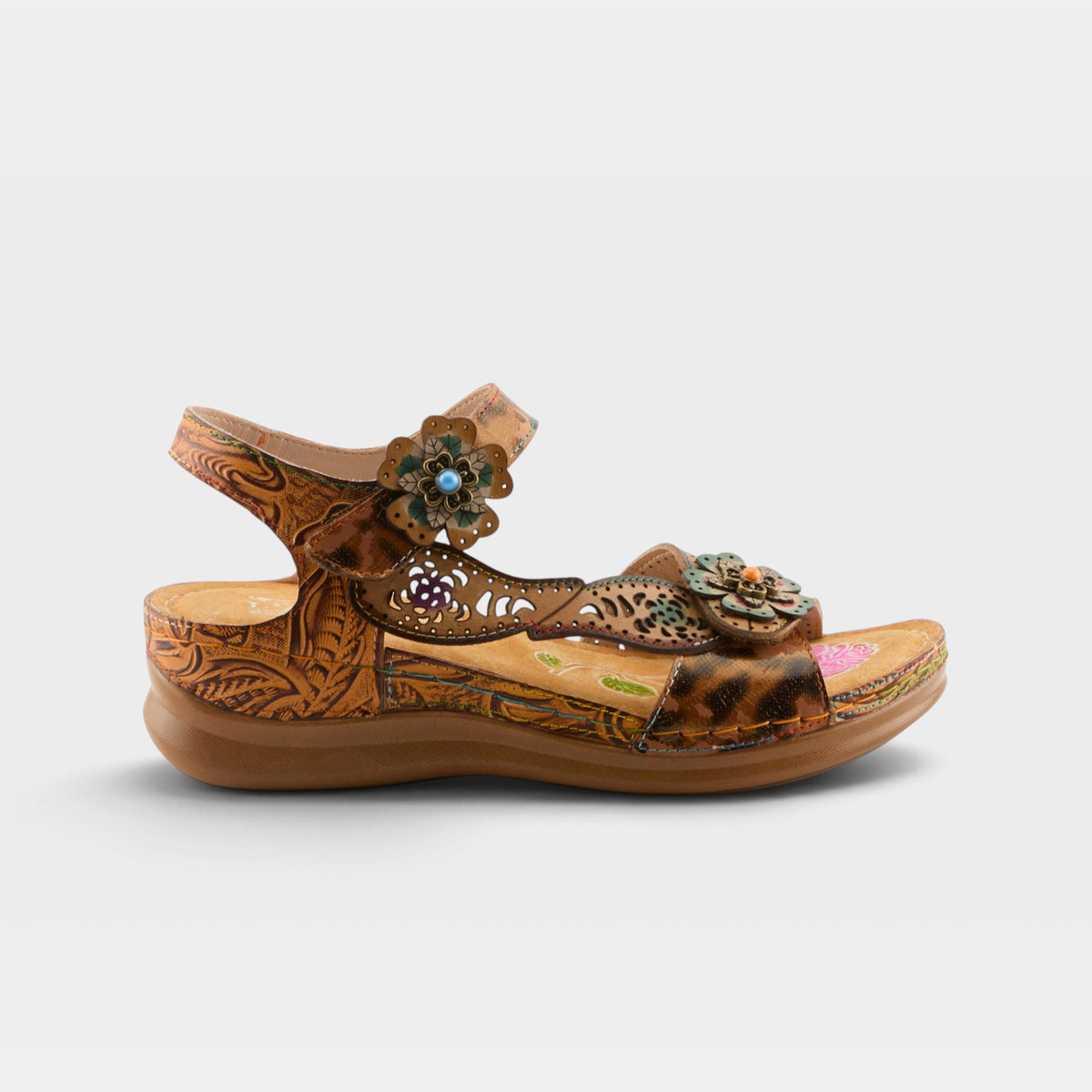 L'ARTISTE SCRIPT SANDALS-12