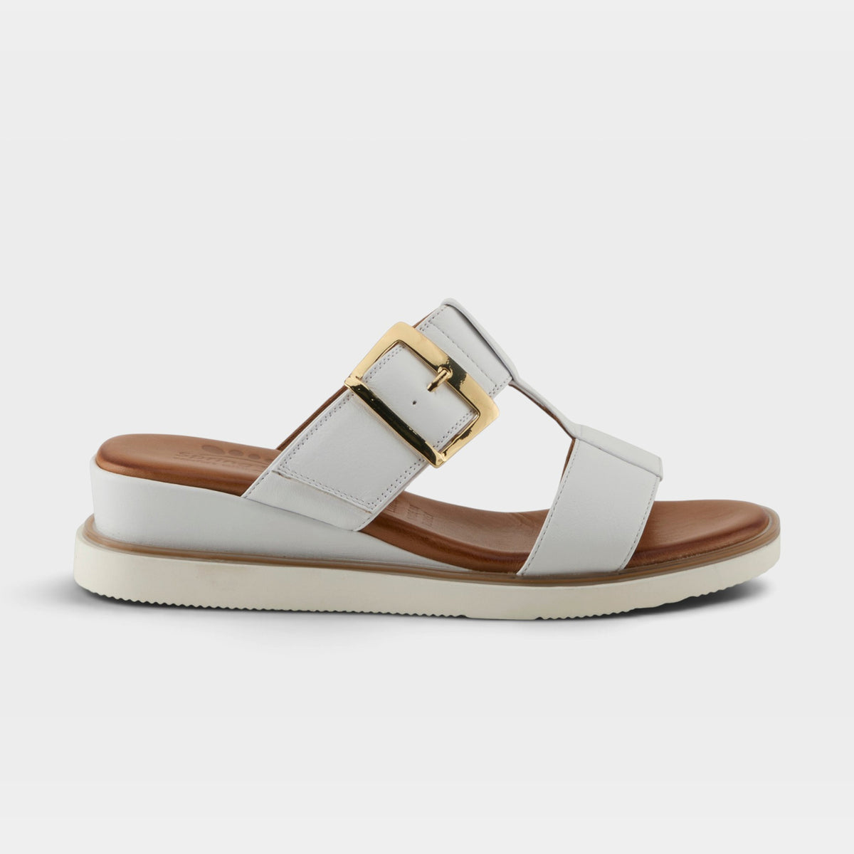 Spring Step Seaport White Casual Sandal