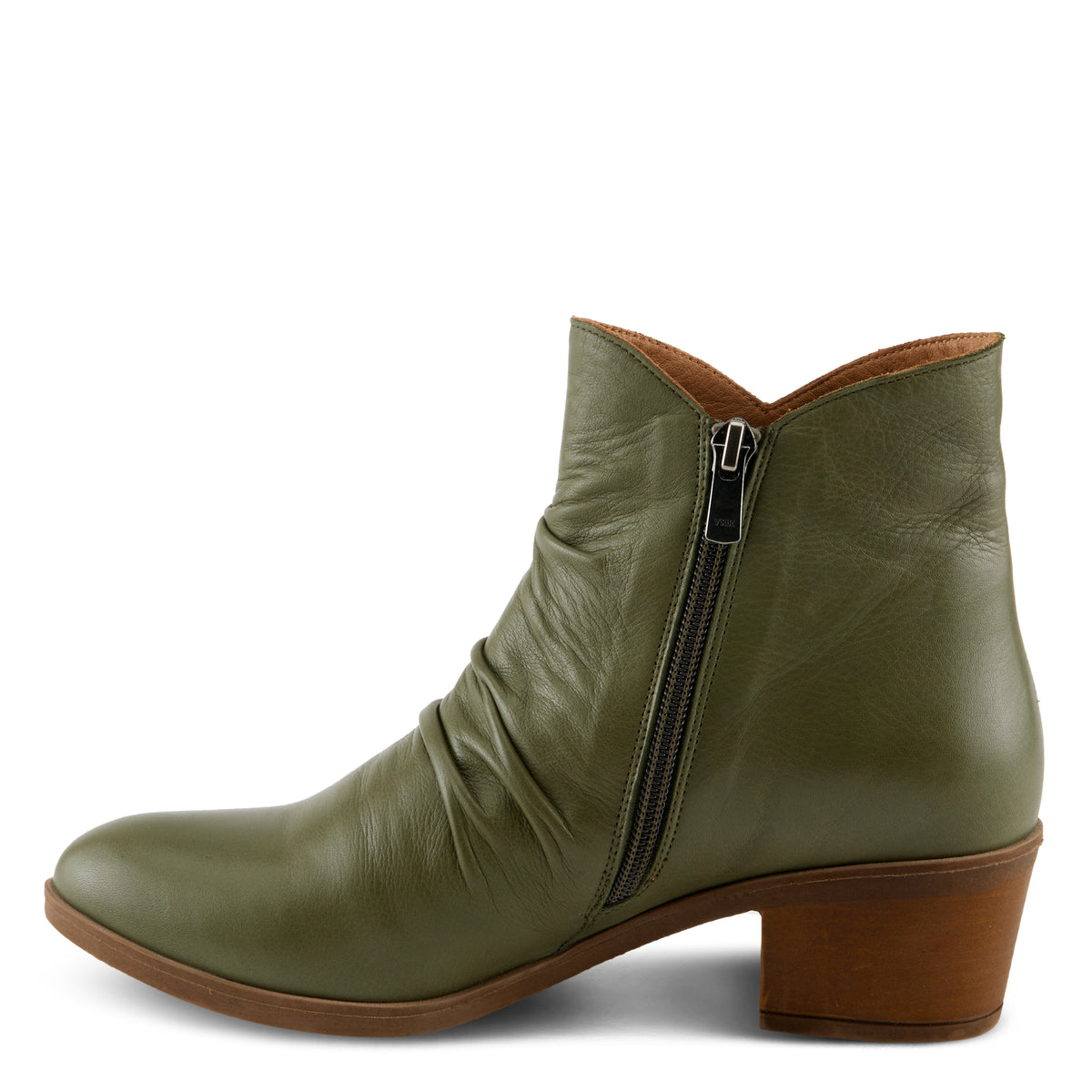 Spring Step SPRING STEP SELBY BOOTS boot in olive green with comfortable everyday design