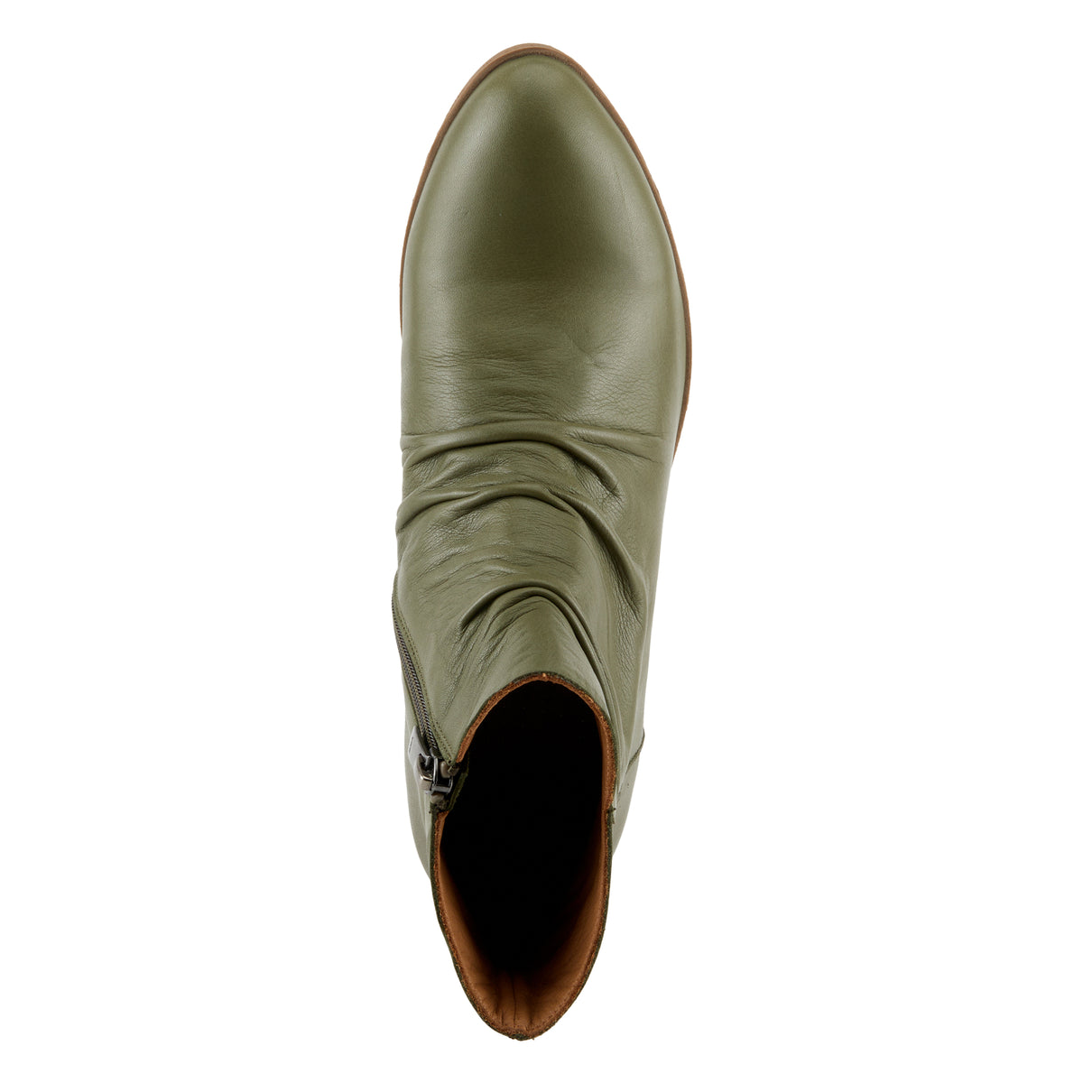 Spring Step SPRING STEP SELBY BOOTS boot in olive green with comfortable everyday design