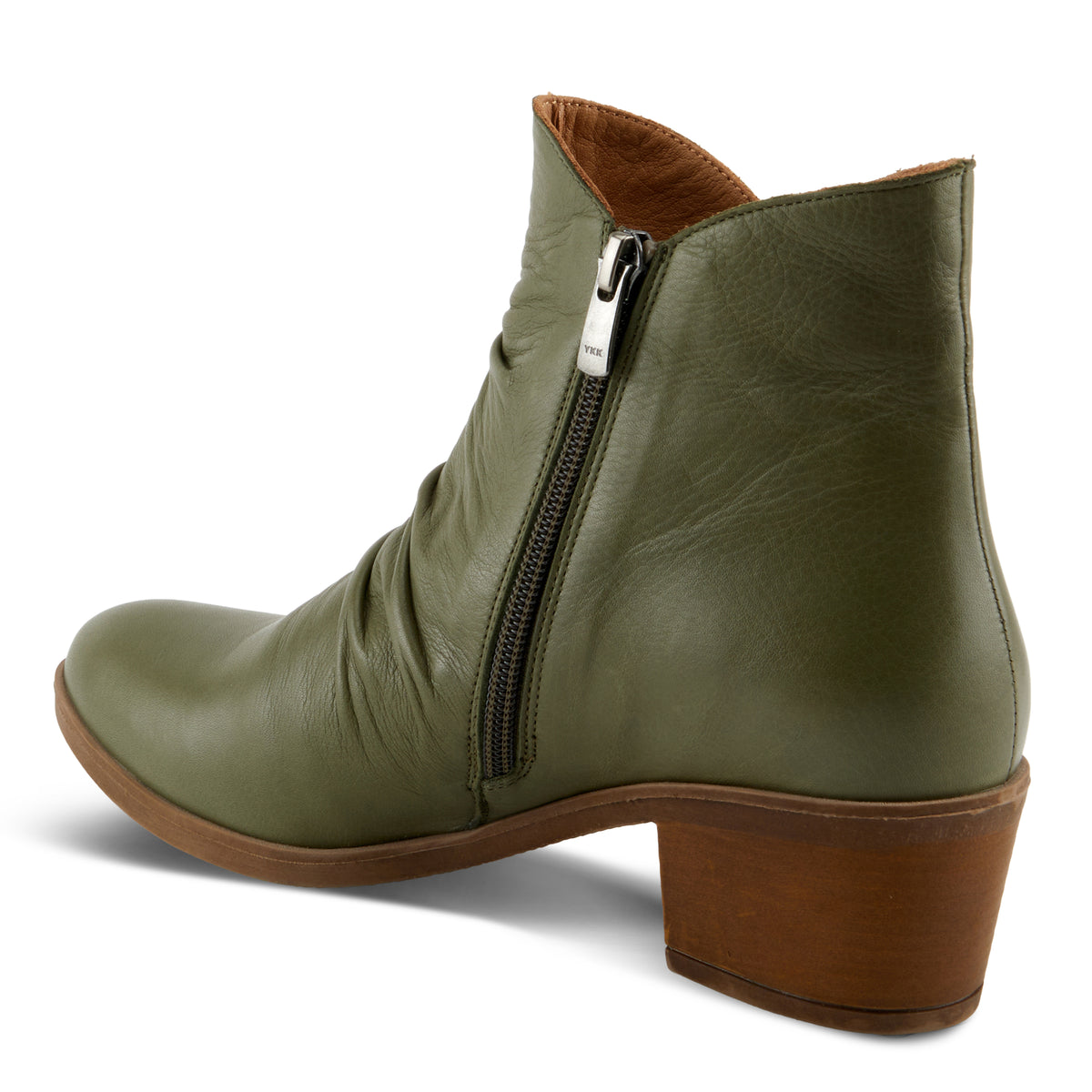 Spring Step SPRING STEP SELBY BOOTS boot in olive green with comfortable everyday design