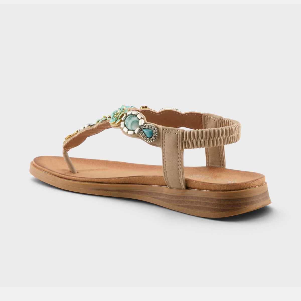 Patrizia Sinai Turquoise Multi Sandal