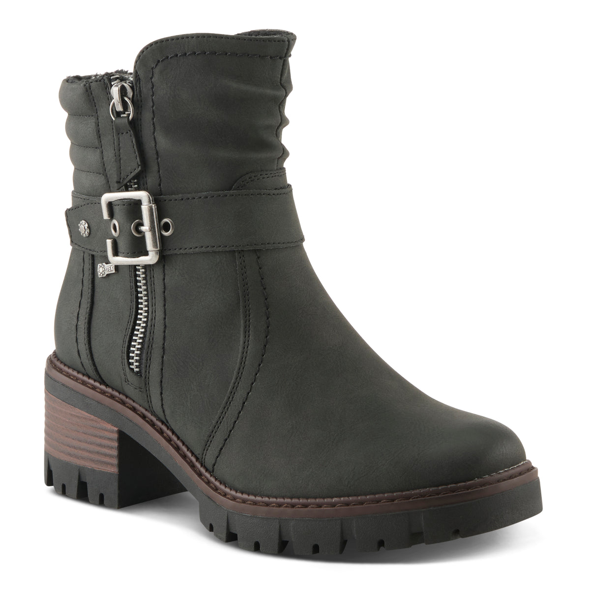 Spring Step SPRING STEP RELIFE SMOKIES BOOTIE boot in light green with comfortable everyday design