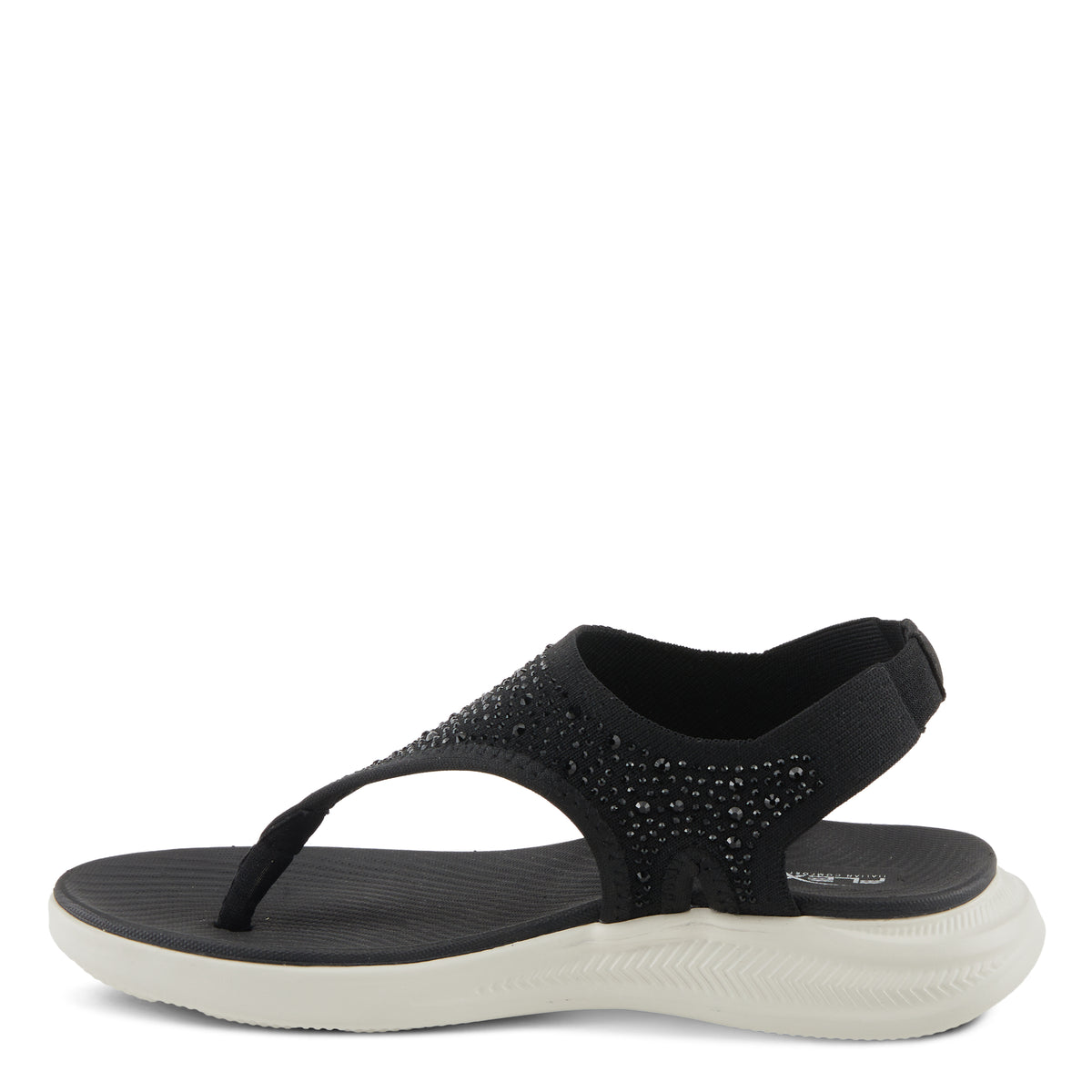 Flexus FLEXUS SPRINGALL SANDALS sandal in black with flexible sole