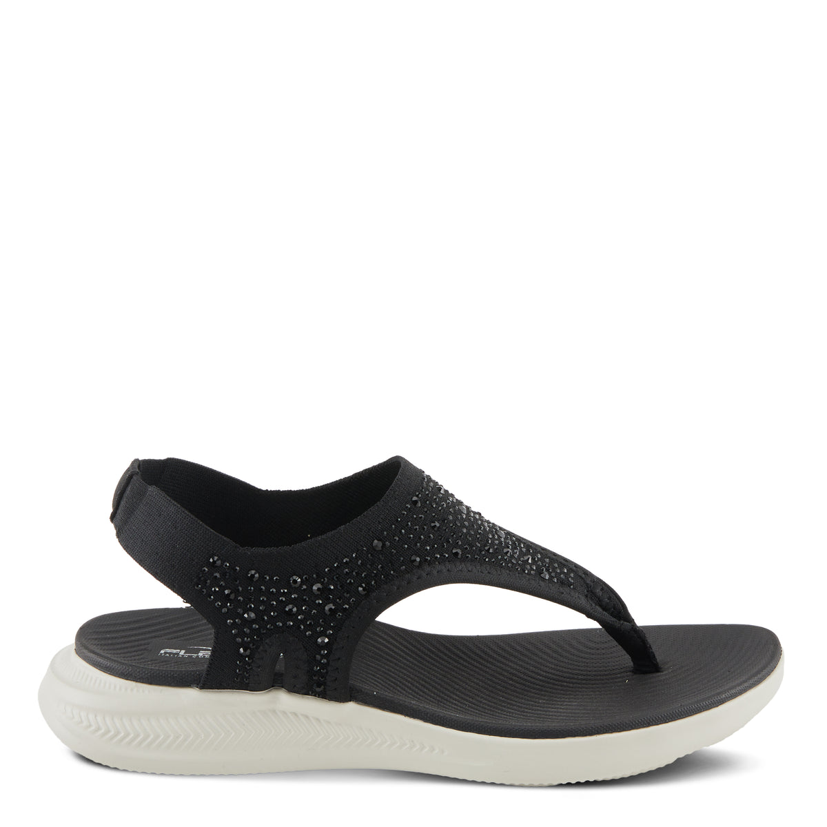 Flexus FLEXUS SPRINGALL SANDALS sandal in black with flexible sole
