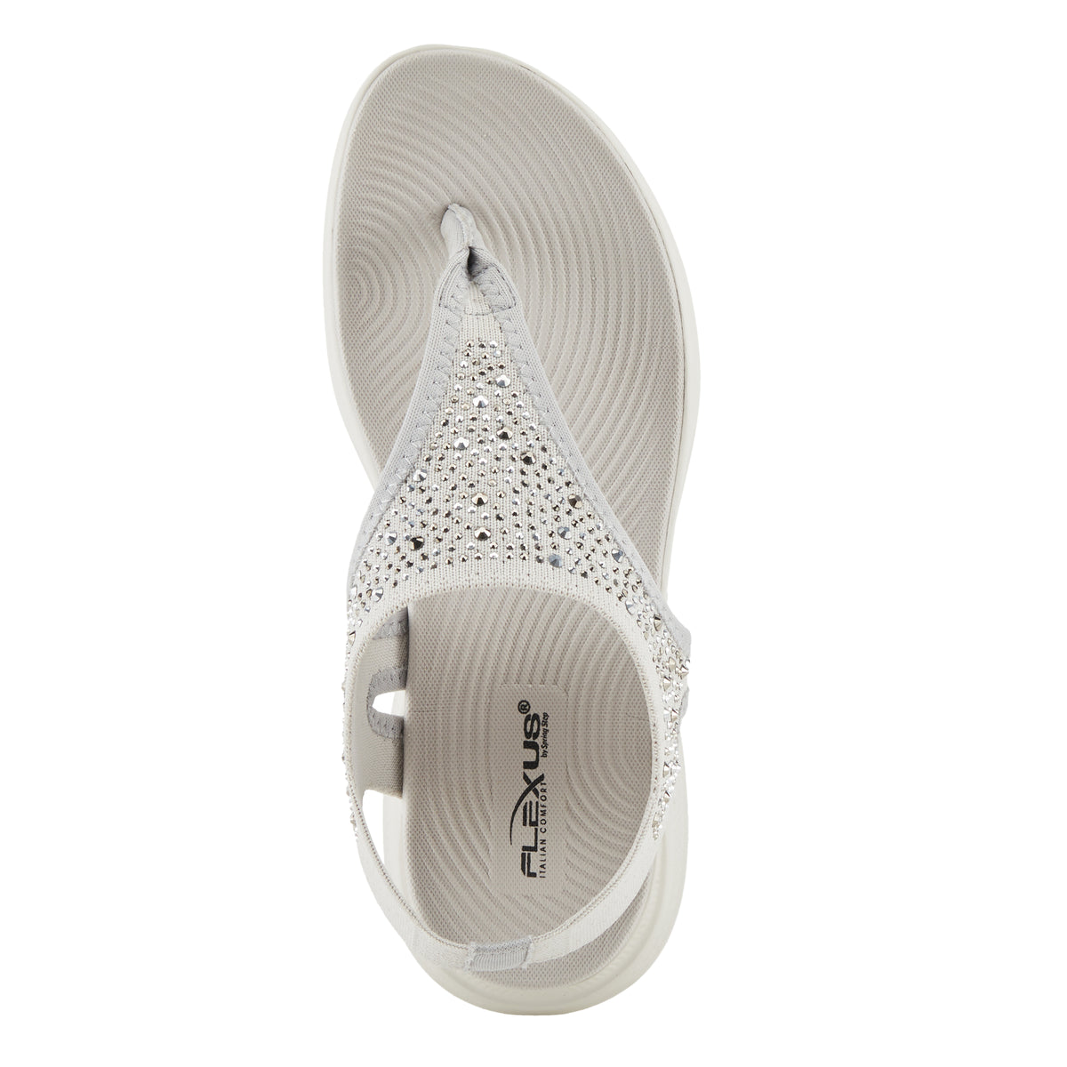 Flexus FLEXUS SPRINGALL SANDALS sandal in light grey with flexible sole