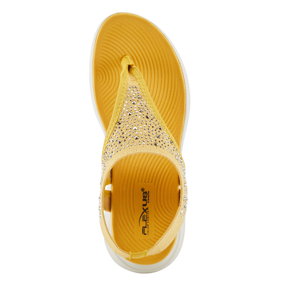 Flexus FLEXUS SPRINGALL SANDALS sandal in yellow with flexible sole