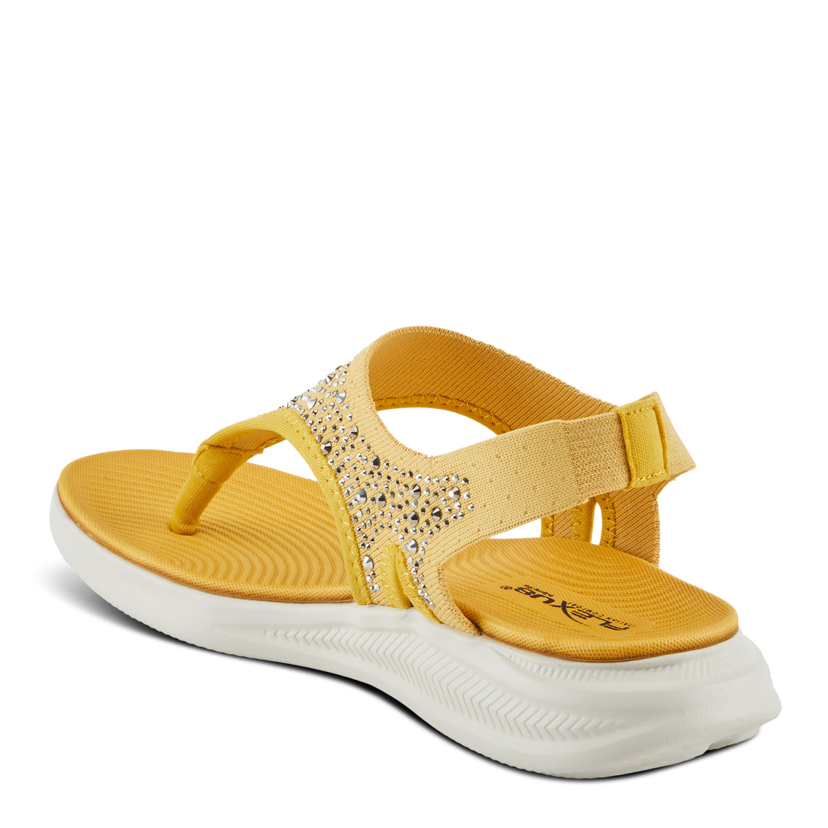 Flexus FLEXUS SPRINGALL SANDALS sandal in yellow with flexible sole