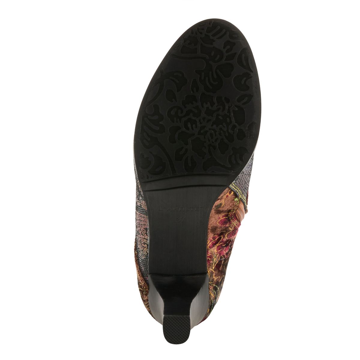L'Artiste L'ARTISTE STELLAR BOOTS boot in brown multi with handcrafted leather design
