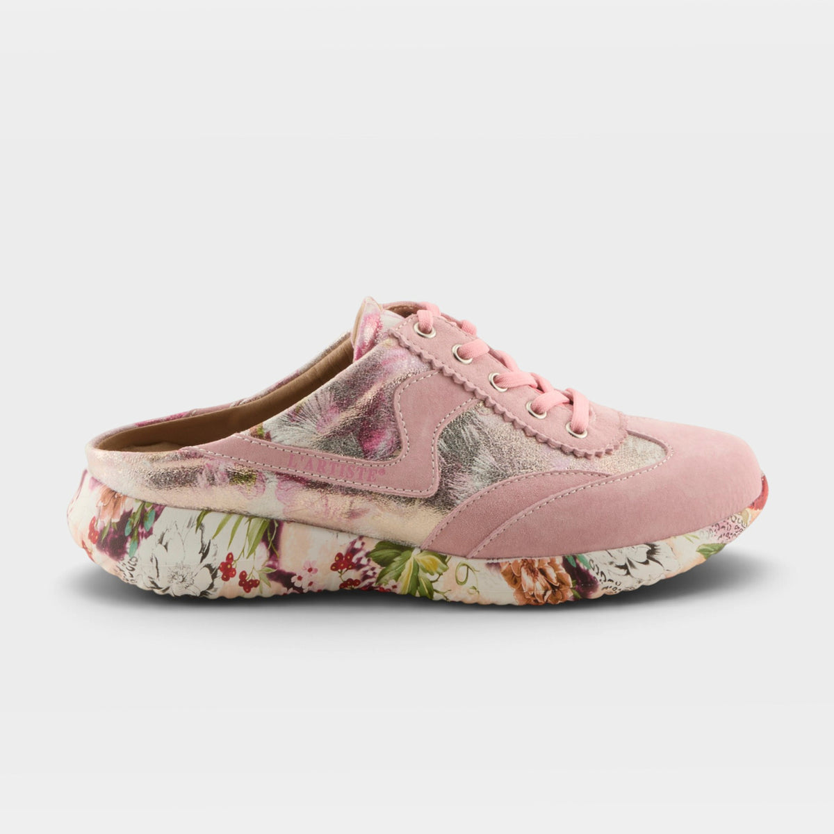 L'Artiste Stepinside sneakers in Pink Multi, hero view