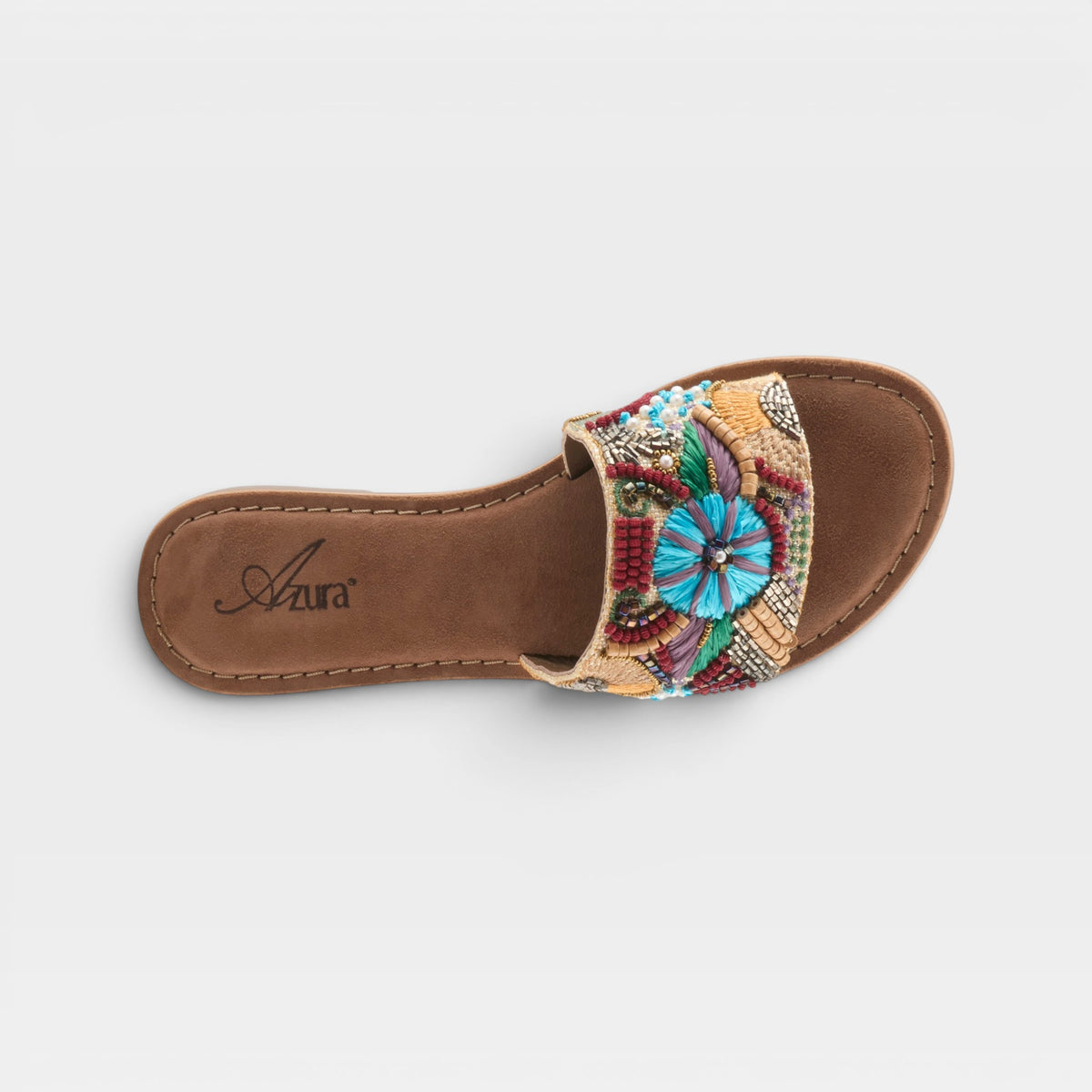 Azura Sugarplum Blue Multi Sandal