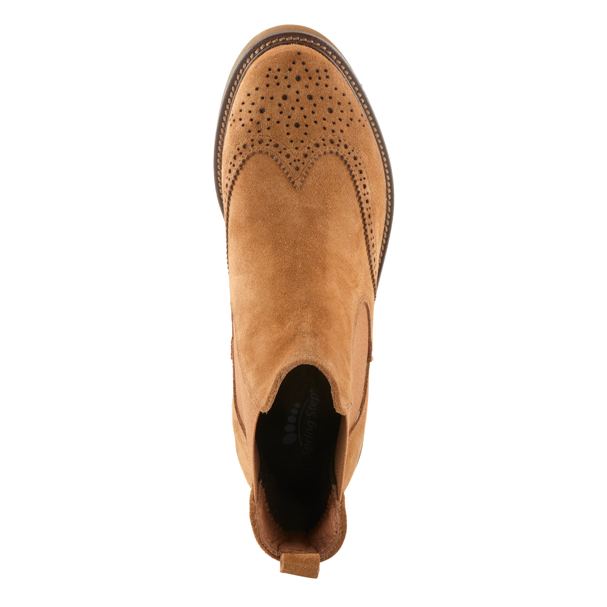 Spring Step SPRING STEP TENNY BOOTS boot in tan suede with comfortable everyday design