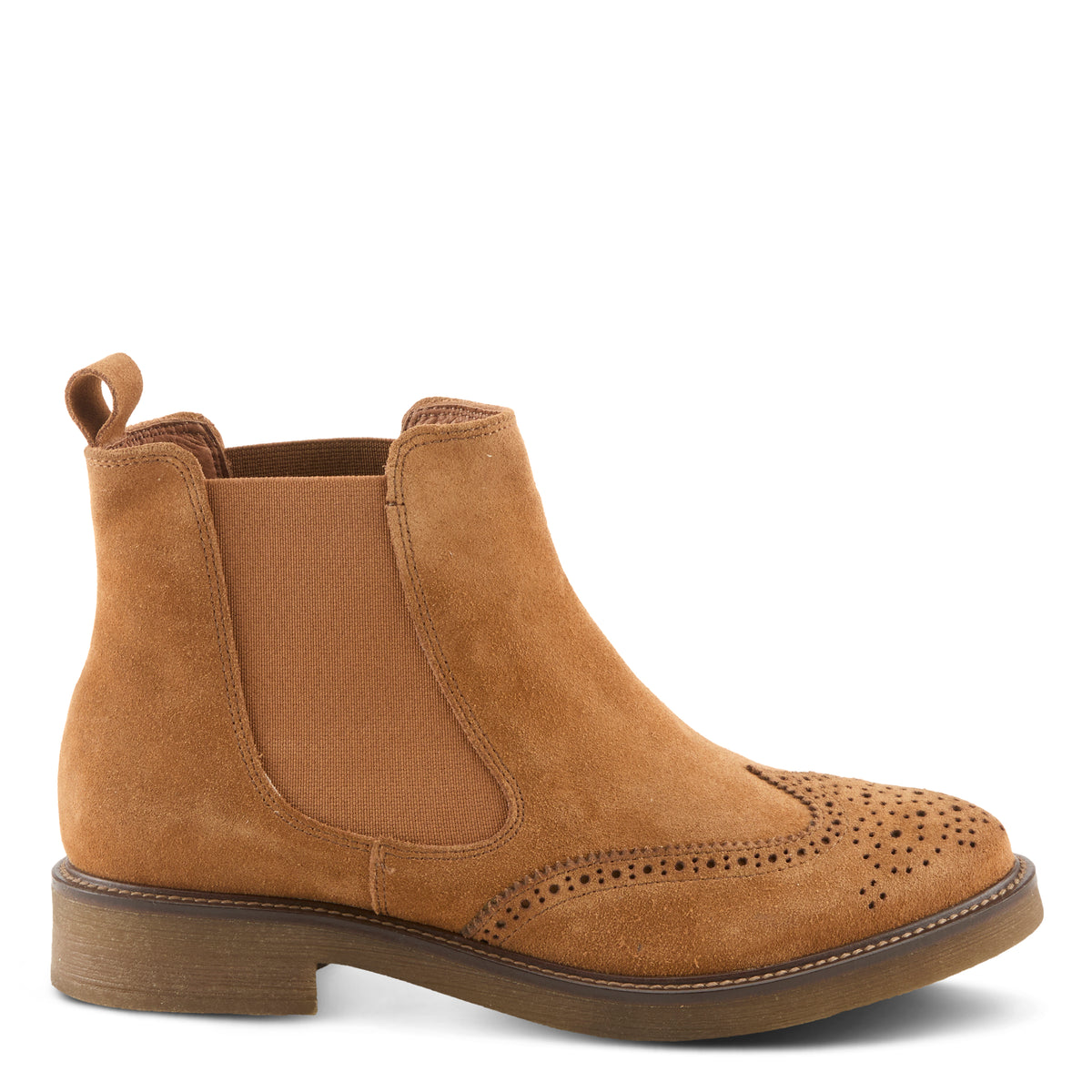 Spring Step SPRING STEP TENNY BOOTS boot in tan suede with comfortable everyday design