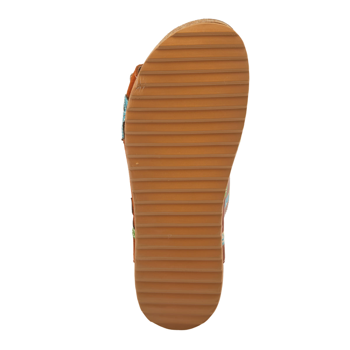 L'Artiste L'ARTISTE TOOCOOL SANDALS sandal in brown multi with handcrafted leather design