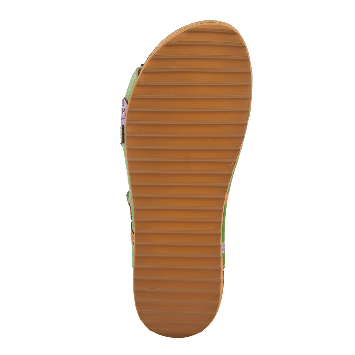 L'Artiste L'ARTISTE TOOCOOL SANDALS sandal in green multi with handcrafted leather design