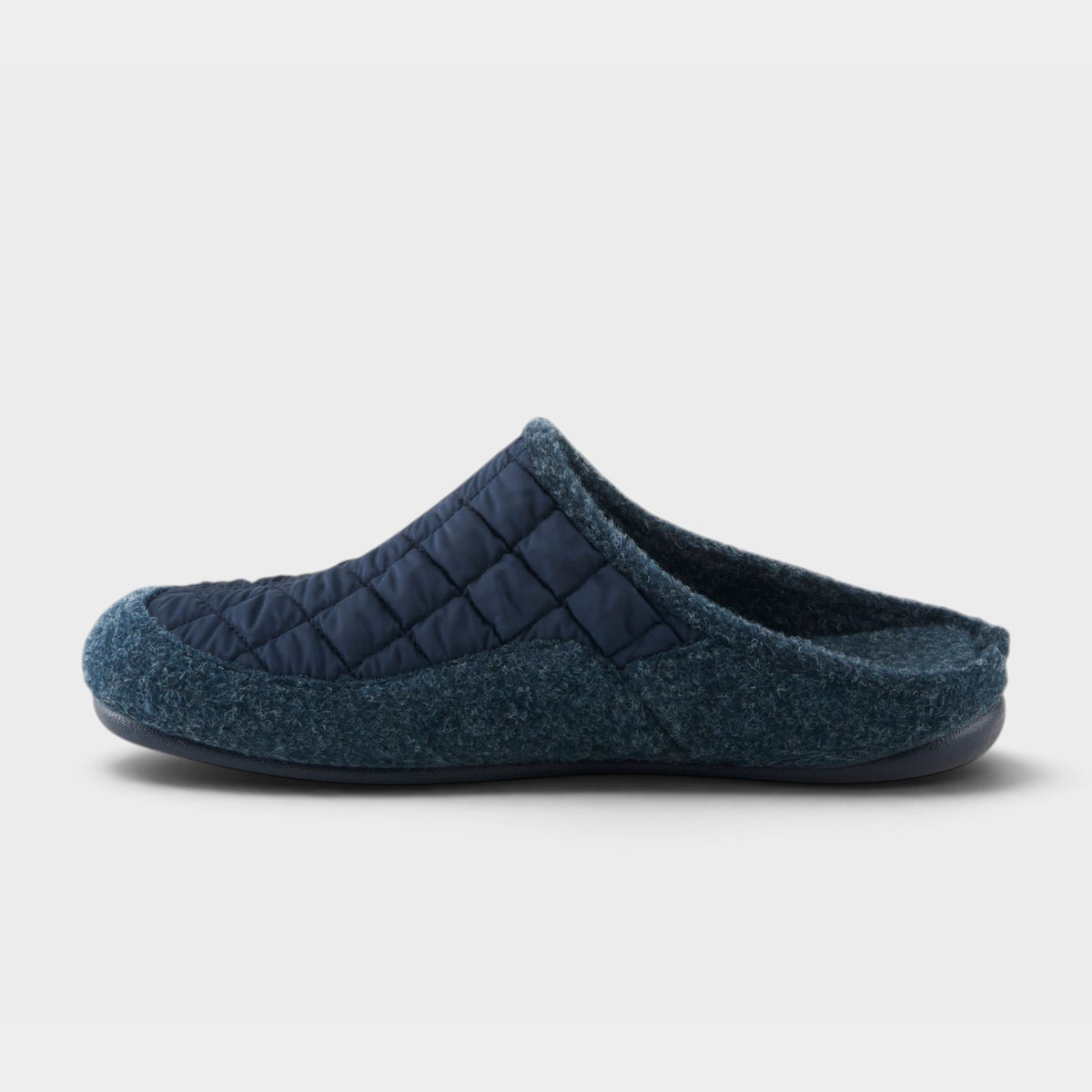 Spring Step Men Twiled Navy Slipper
