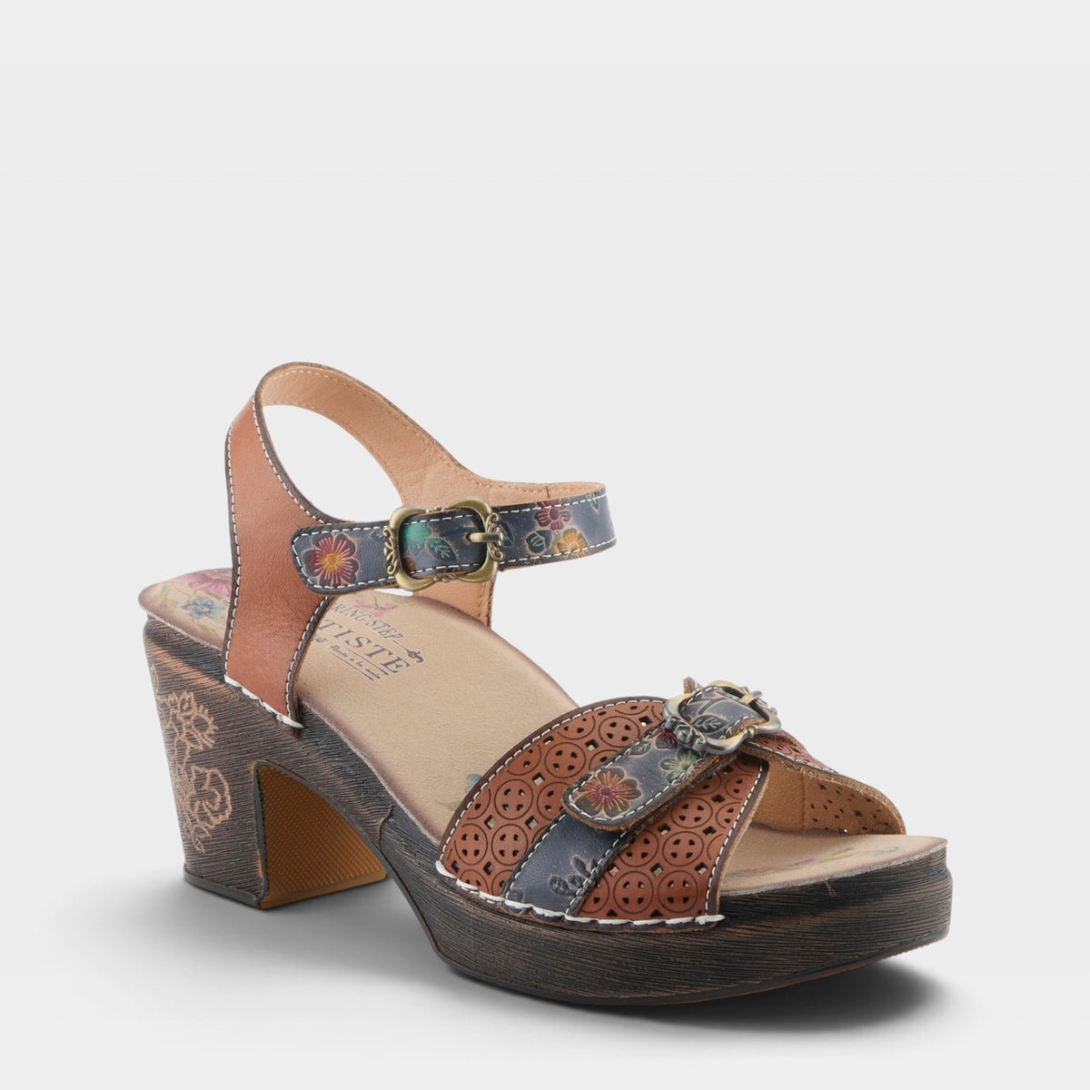 L'ARTISTE UPPERBUCK SANDALS