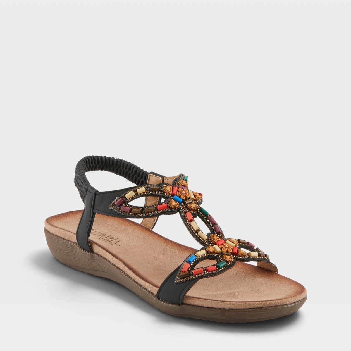 PATRIZIA VOLCANIC T-STRAP SANDALS-20