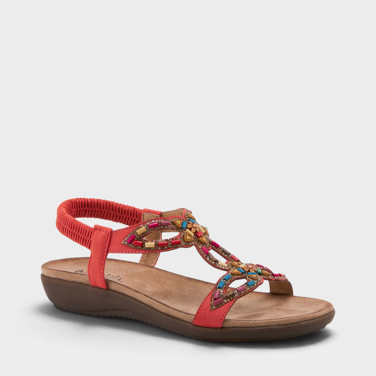 PATRIZIA VOLCANIC T-STRAP SANDALS-21