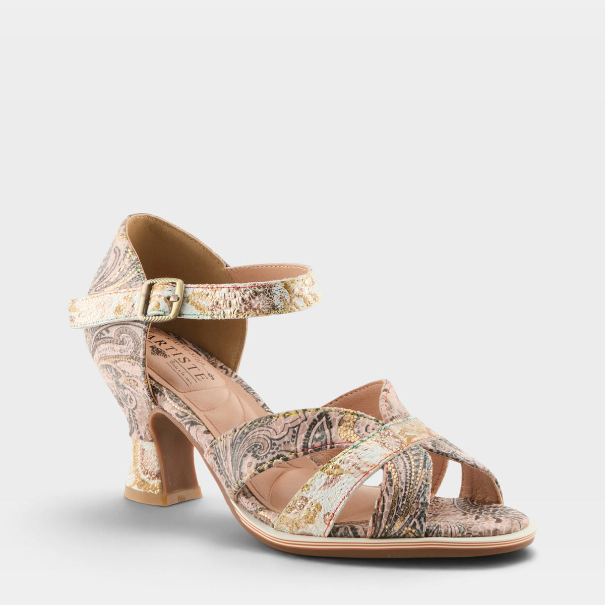 L'ARTISTE WALTZ-FLEUR SANDALS