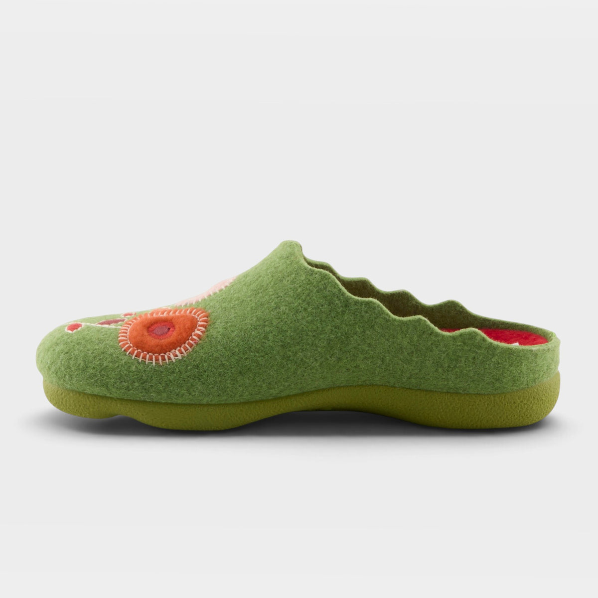Flexus Wildflower Green Slipper