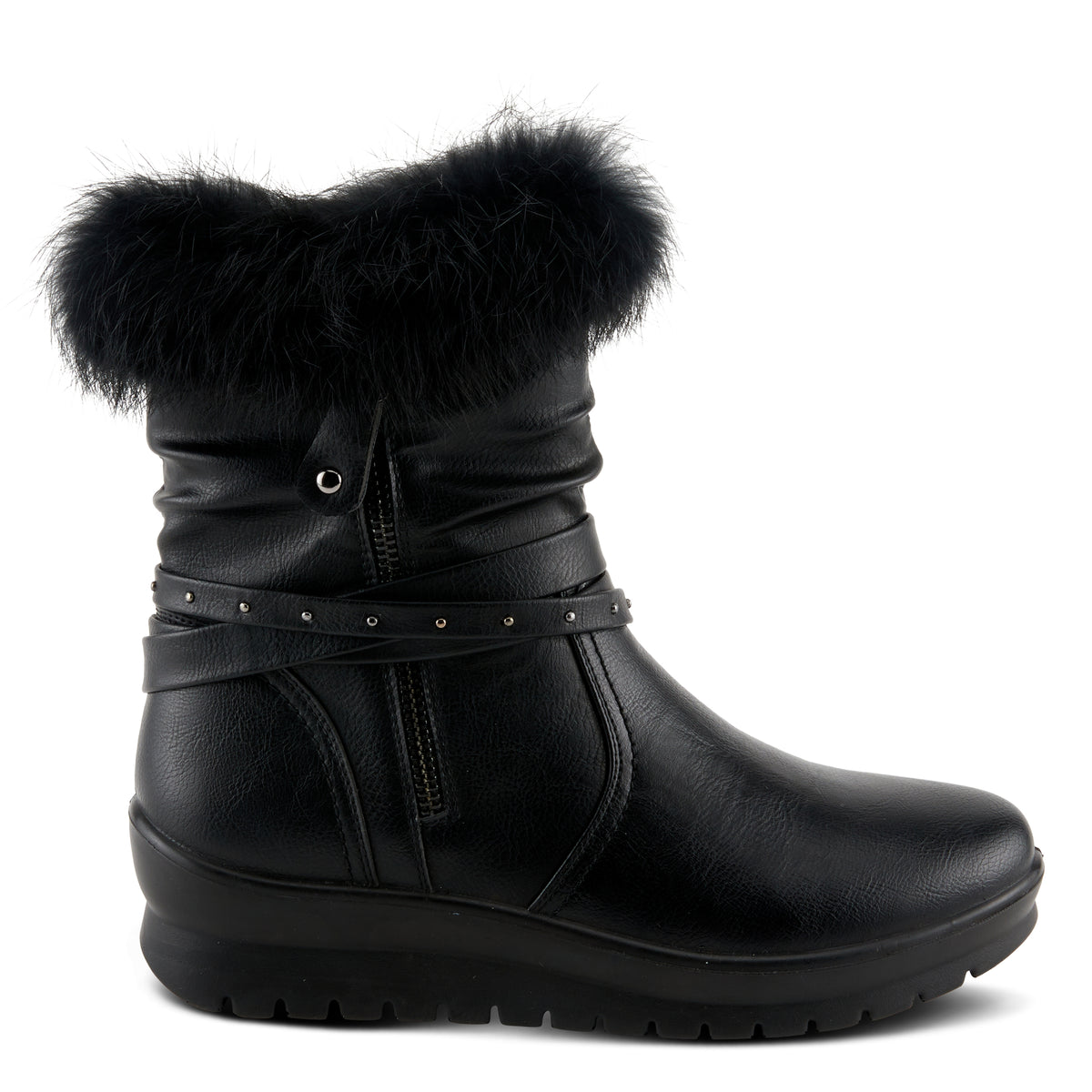 Flexus FLEXUS YAMINA BOOTS boot in black with flexible sole