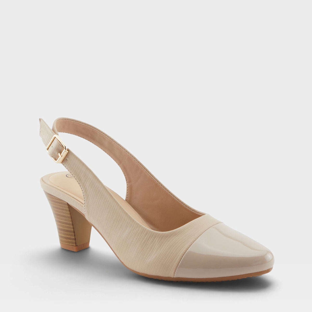 Patrizia Yancy Shoes in Beige, front view